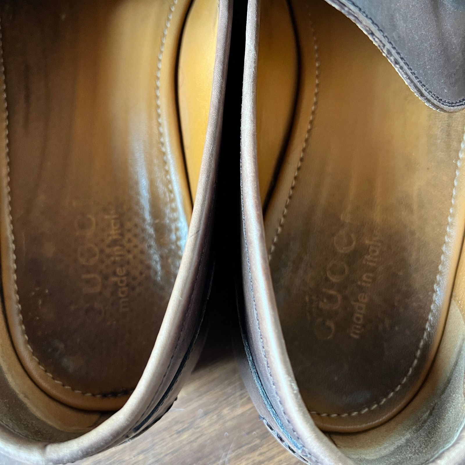Gucci Gucci Men's Jordaan Brown Loafer Size 7.5 Size US 7.5 / EU 40-41 - 7 Thumbnail