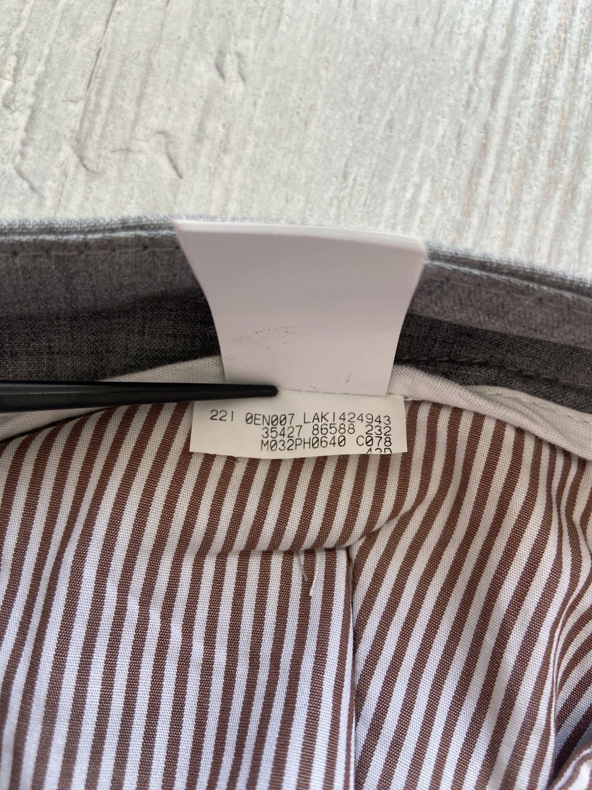 Brunello Cucinelli Brunello Cucinelli Leisure Fit Virgin Wool Cargo Pants Size US 39 - 18 Thumbnail