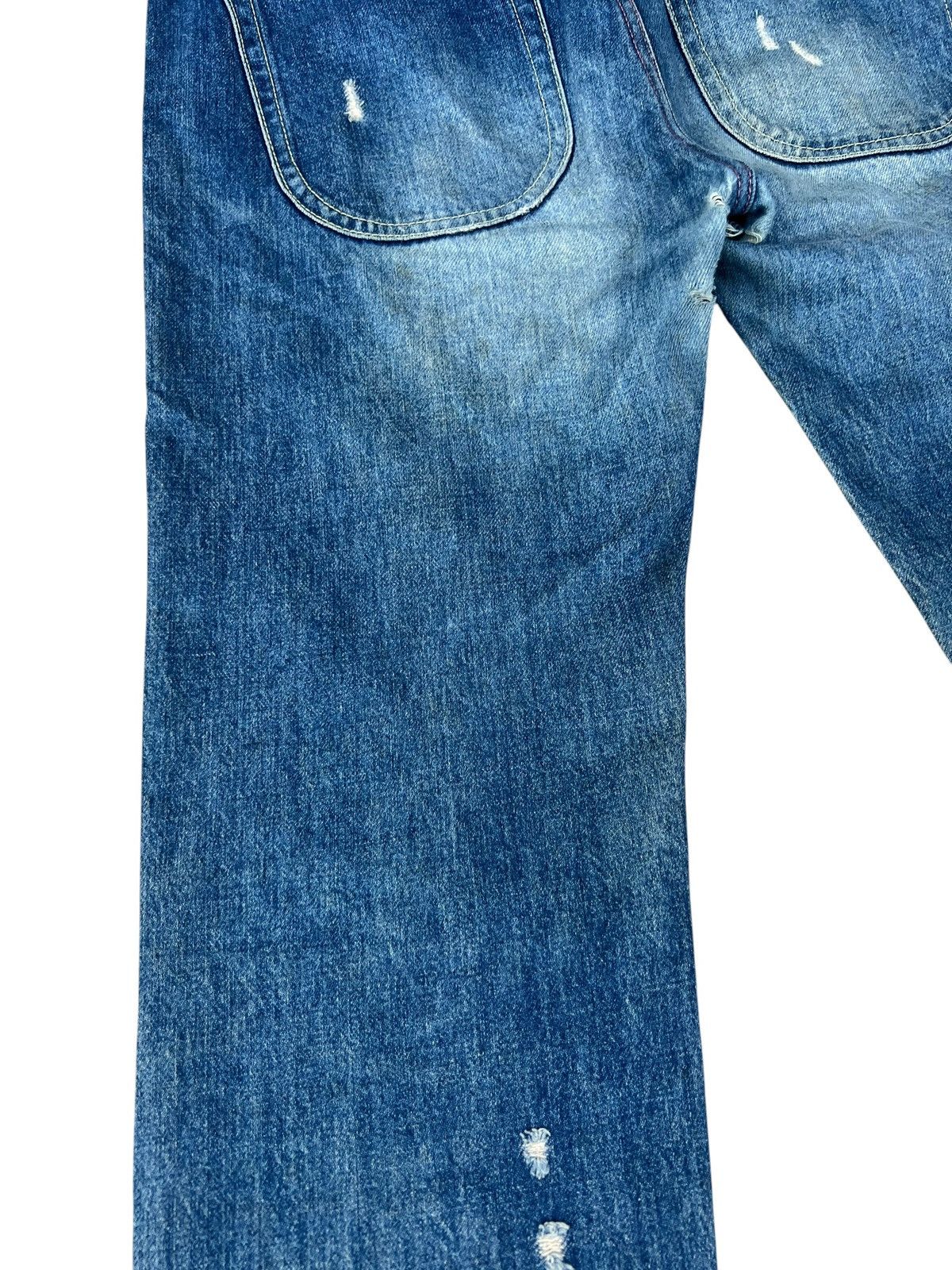 Tsumori Chisato Tsumori Chisato Japan Rips Distress Denim Trashed Jeans Size US 32 / EU 48 - 17 Thumbnail