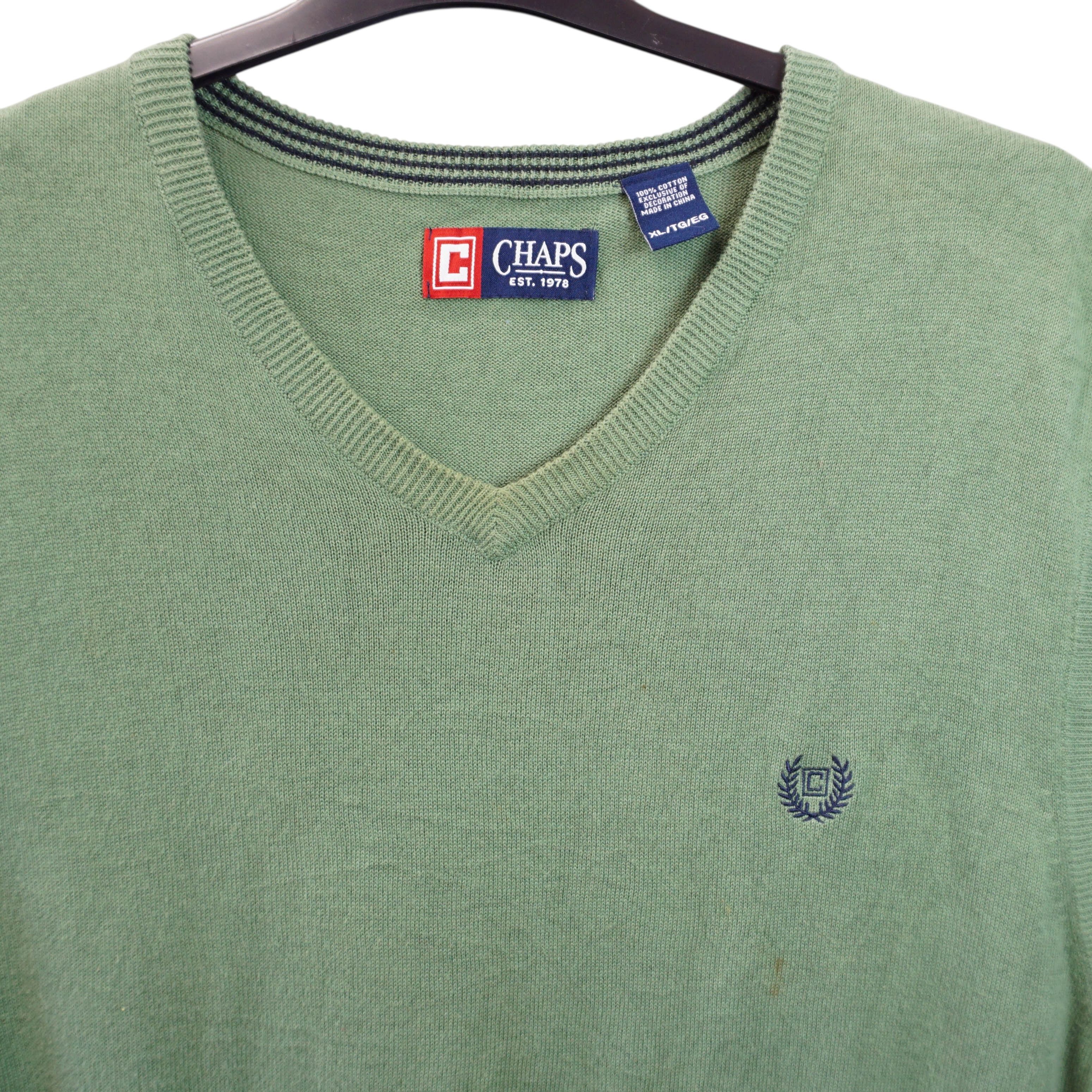Chaps Archive Embroidery Logo Sleeveless Sweater Size US XL / EU 56 / 4 - 2 Thumbnail