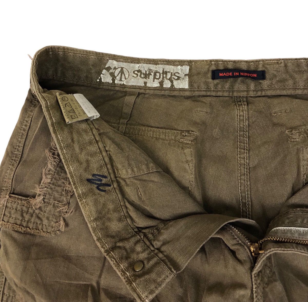 Japanese Brand Flare Surplus Bondage Cargo Pants Size US 34 / EU 50 - 13 Thumbnail