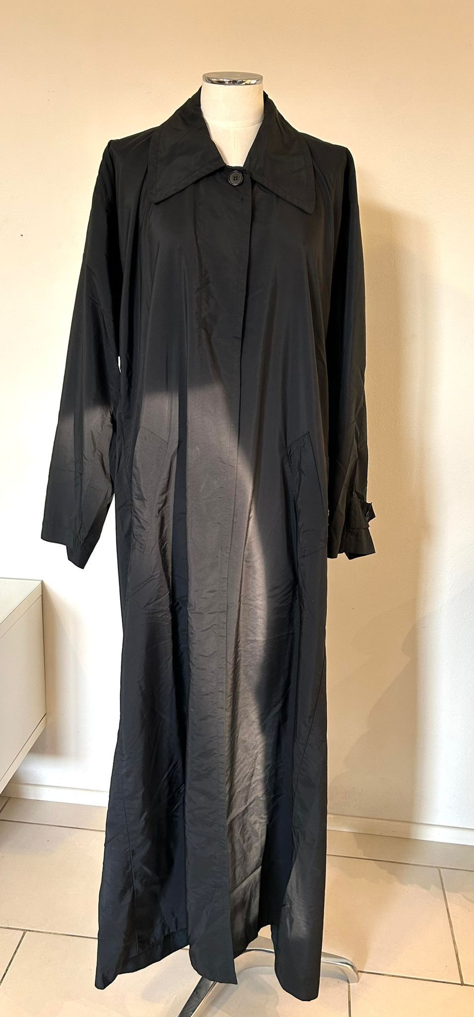 Martin Margiela Long Black Coat — FW 1999 Archive Size 44