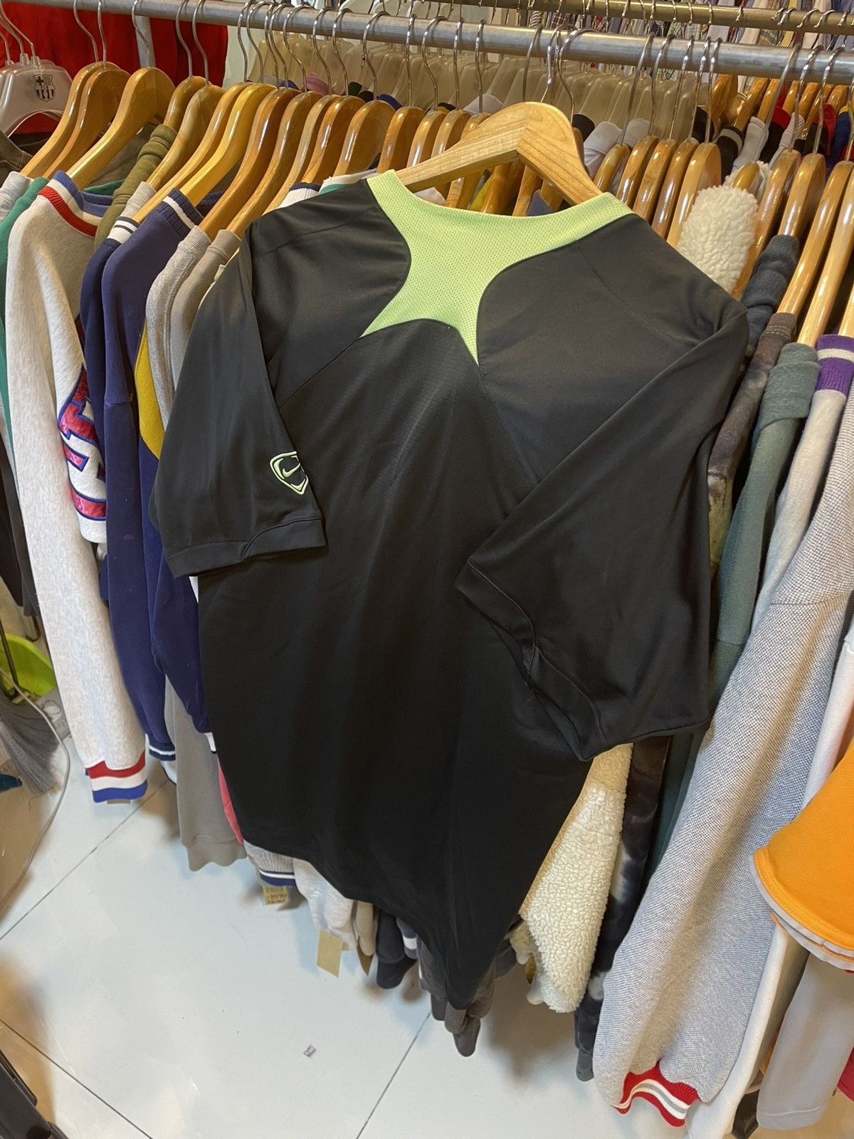 Nike Y2K Nike Total 90 Jersey Size US L / EU 52-54 / 3 - 3 Thumbnail