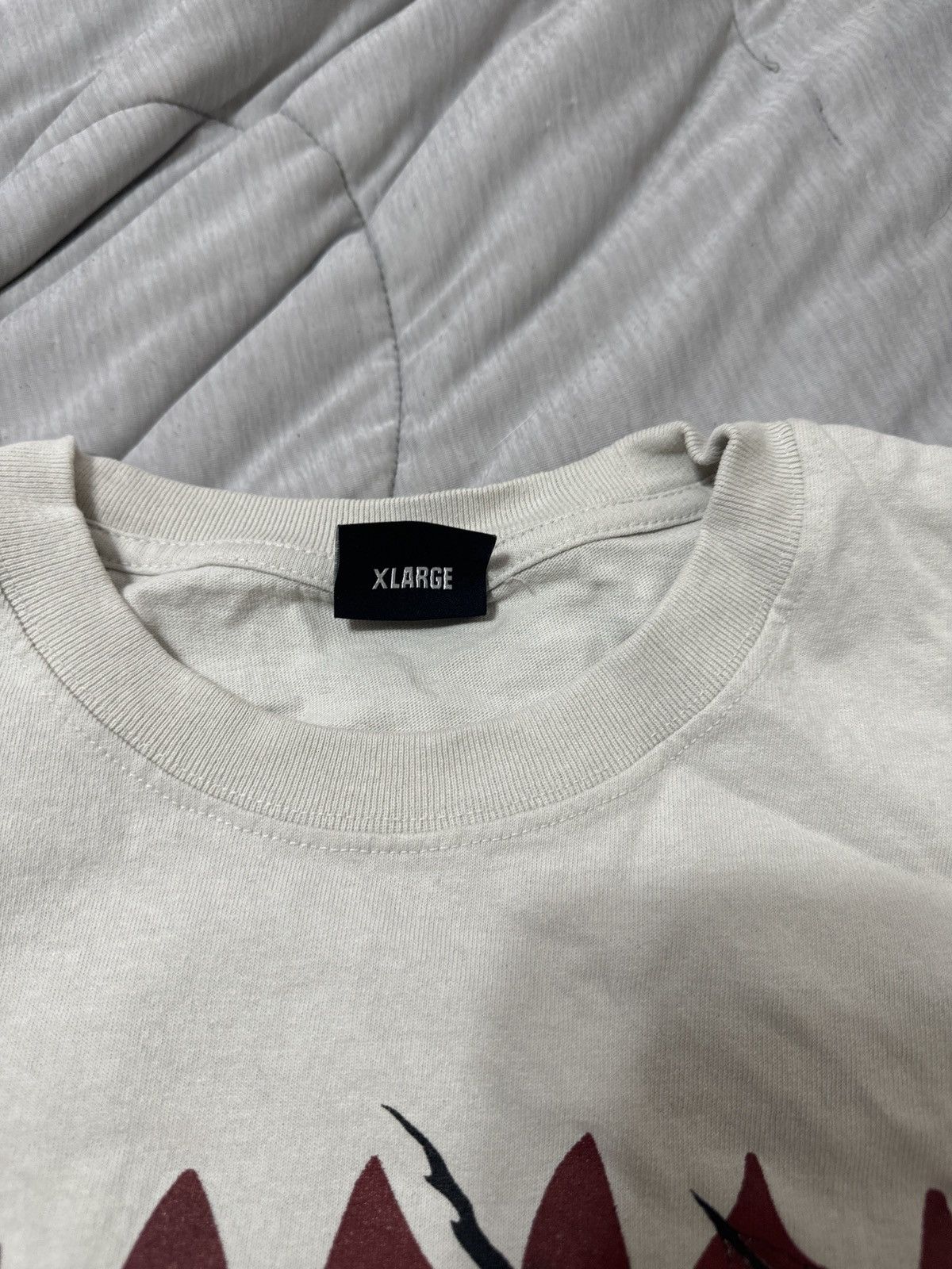 Revenge Revenge X City Morgue arch logo claw tee cement/red size XL Size US XL / EU 56 / 4 - 3 Thumbnail