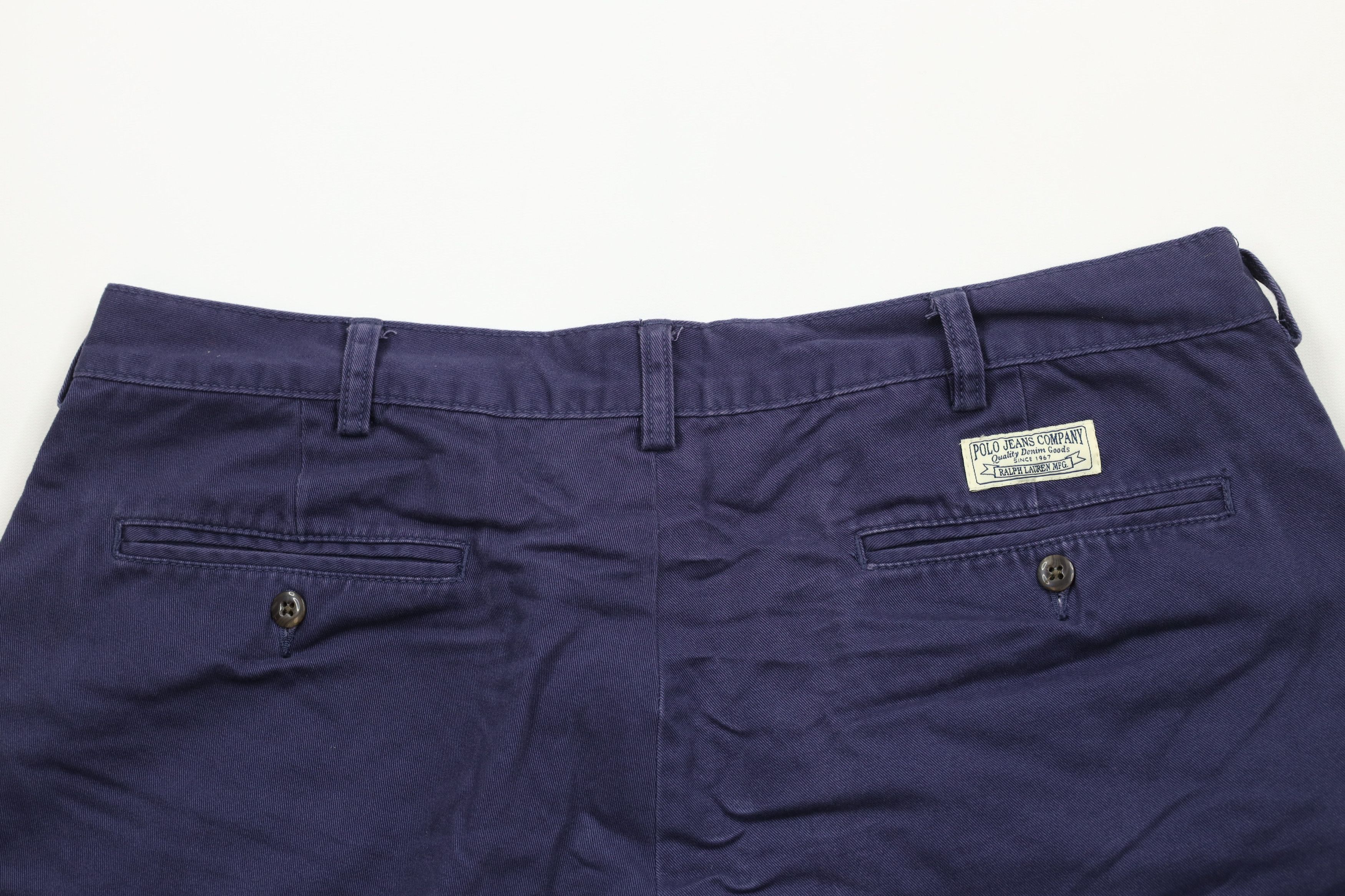 Ralph Lauren × Vintage Vintage 90s Ralph Lauren Pleated Above Knee Chino Shorts Size US 36 / EU 52 - 11 Thumbnail