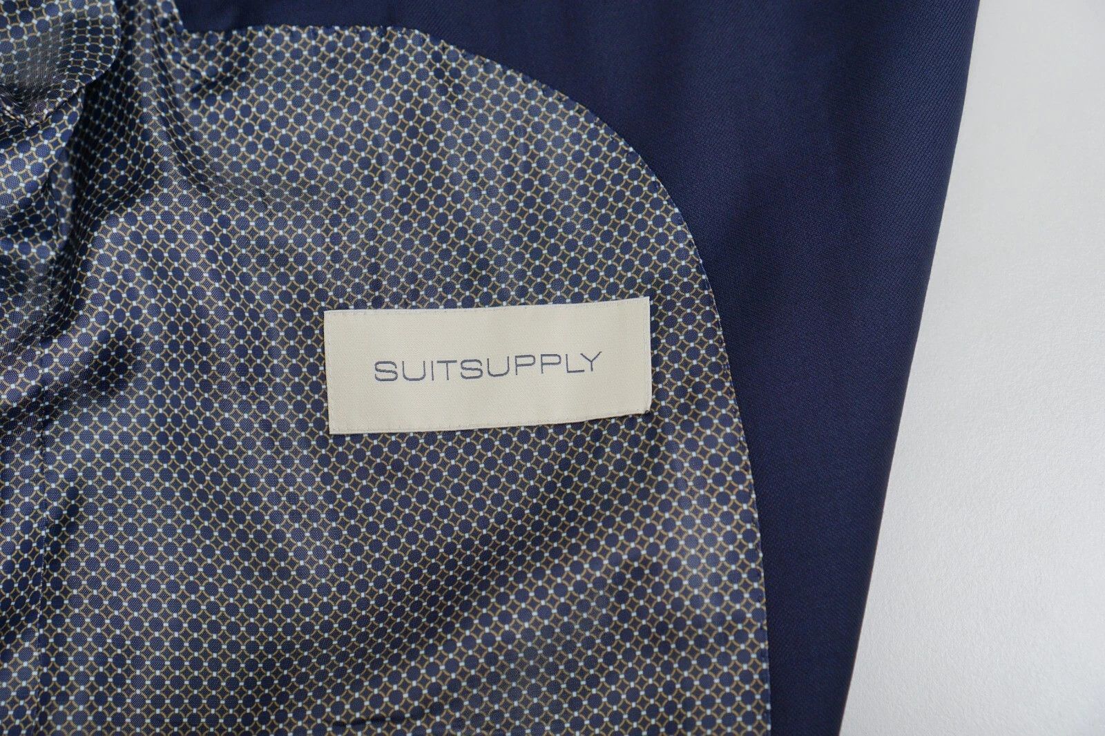 Suitsupply Men Suitsupply Suit Navy La Spalla Wool Vitale Barberis US48 Size 48R - 4 Thumbnail