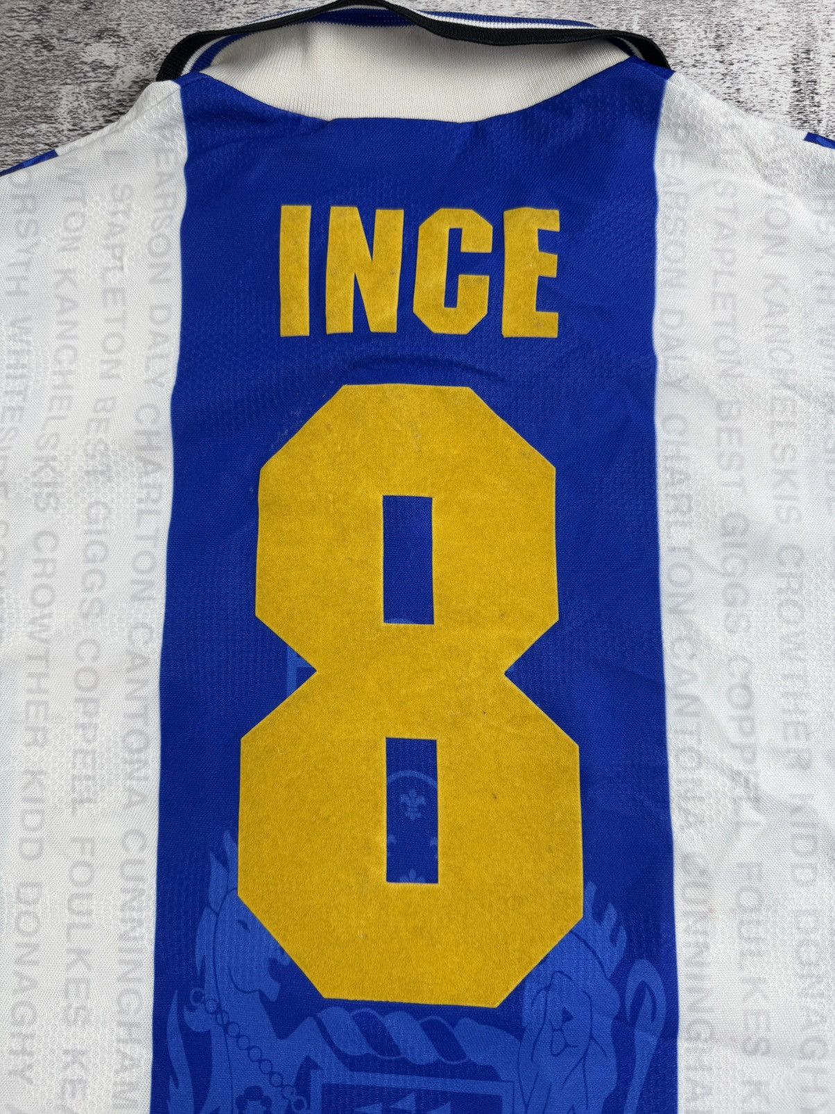 Umbro Umbro Manchester 1994/1996 Paul Ince 8 Third Kit Shirt Jersey Size US M / EU 48-50 / 2 - 22 Thumbnail