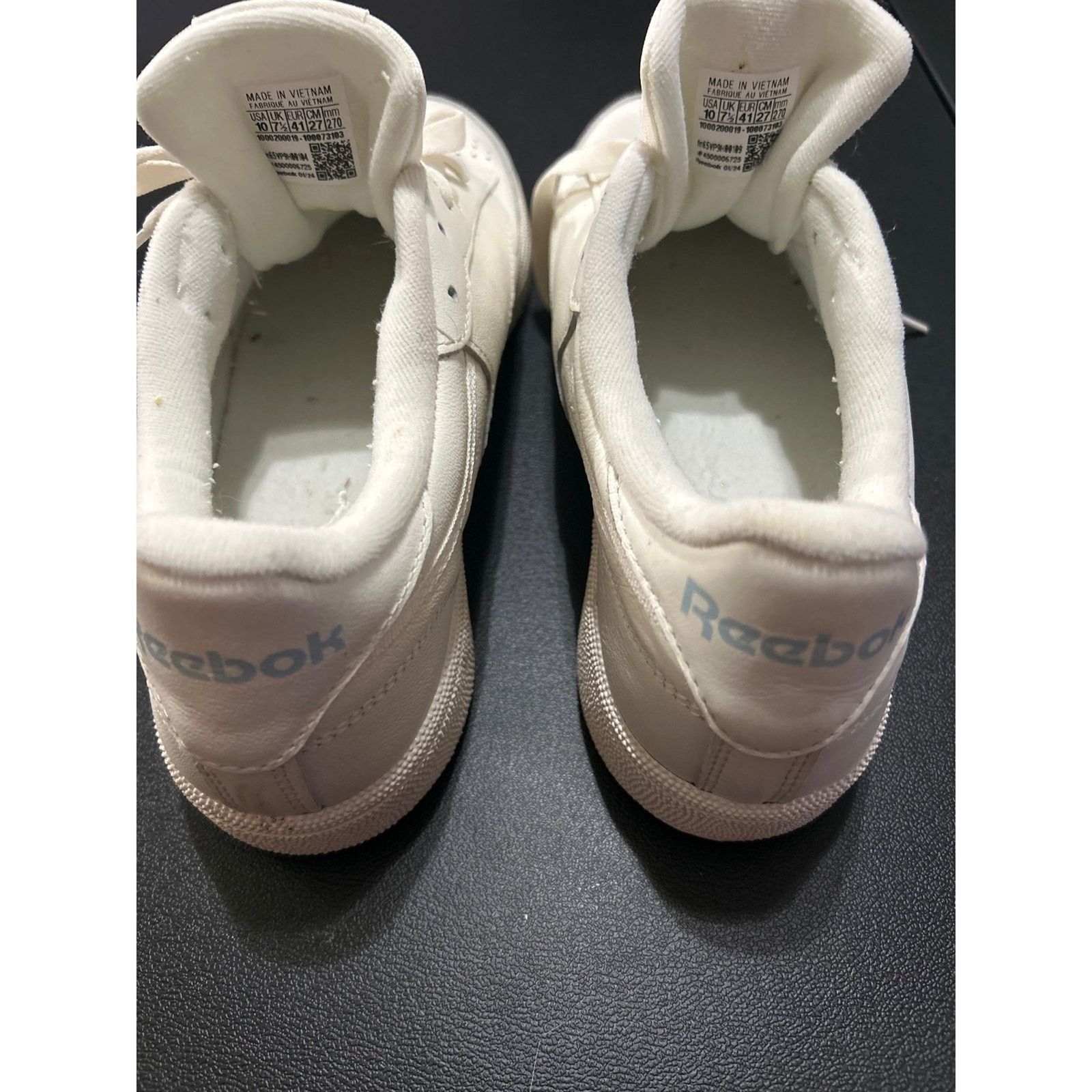 Reebok Reebok Classic Club C 85 White Casual Sneakers Women's Shoes Size US 10 / IT 40 - 4 Thumbnail