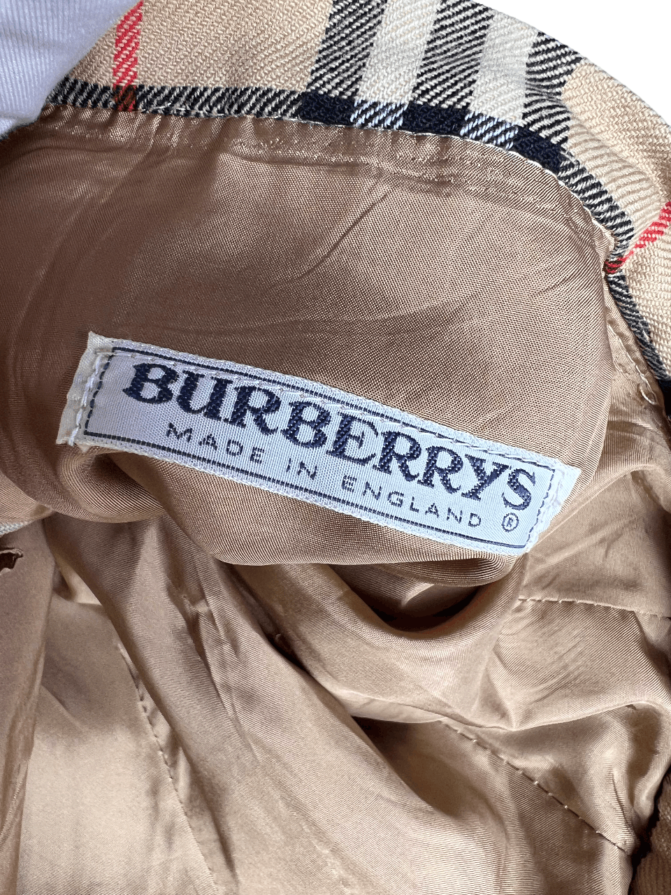Burberry × Vintage Vintage Burberry Wool Midi Skirt M Size 30" / US 8 / IT 44 - 3 Thumbnail