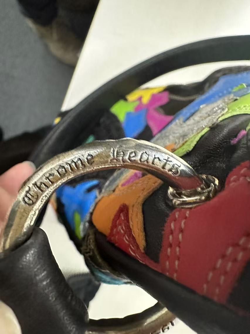 Chrome Hearts Chrome Hearts Silver Filigree Multicolor Patch Lyon Bag Size ONE SIZE - 9 Thumbnail