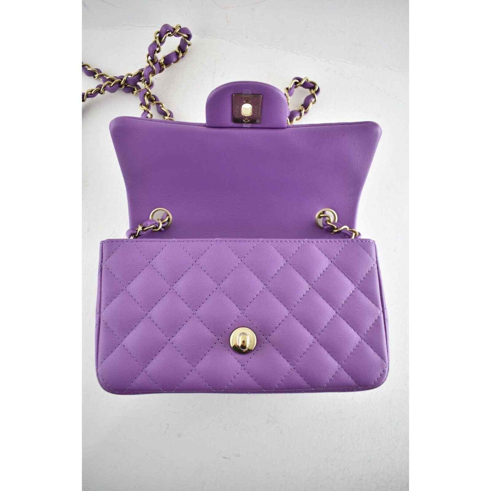 Chanel Chanel Chain Mini Flap Rectangle Quilted Crossbody Bag Size ONE SIZE - 10 Thumbnail