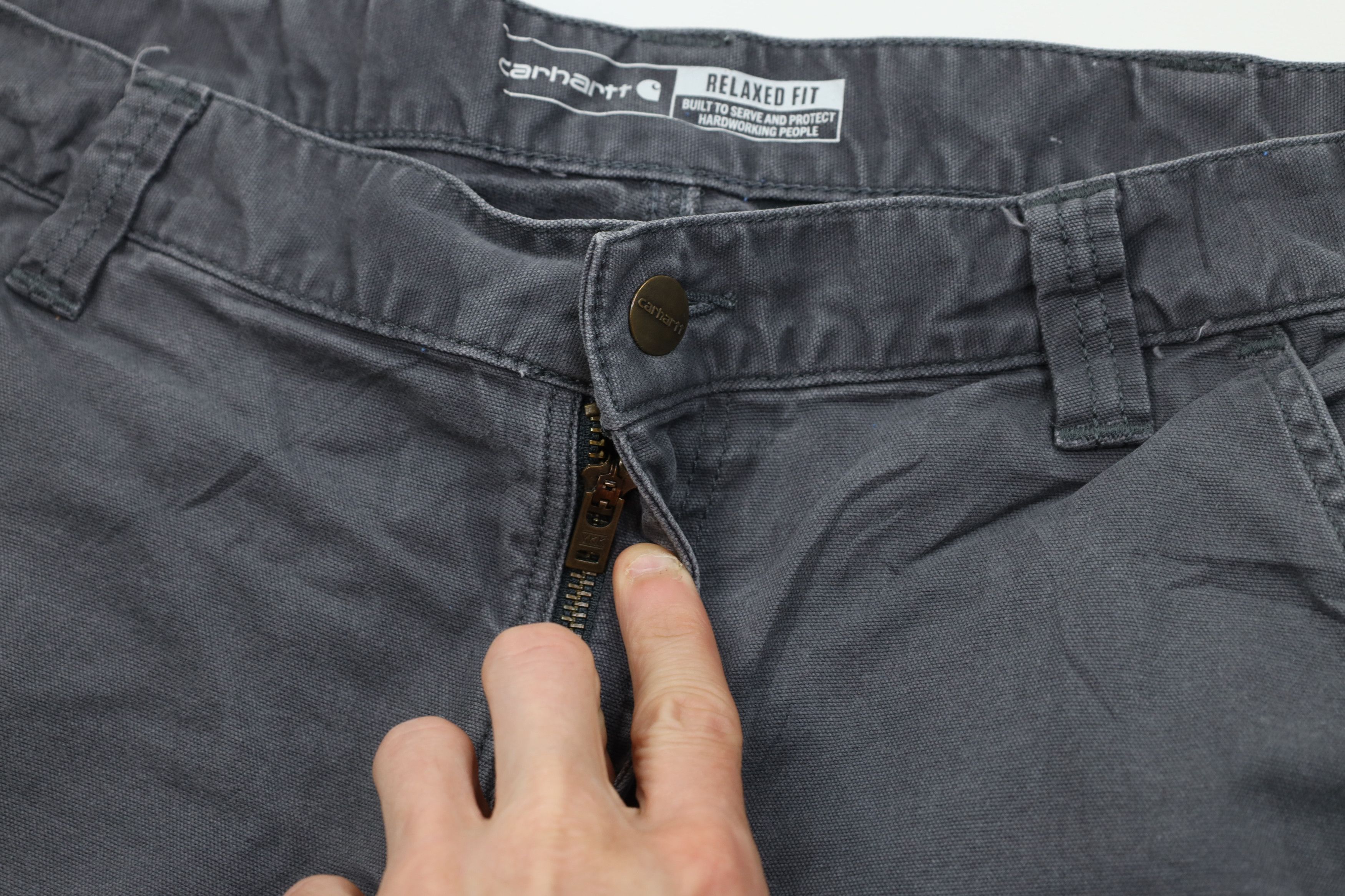 Carhartt Vintage Carhartt Spell Relaxed Fit Canvas Dungaree Shorts Size US 36 / EU 52 - 6 Thumbnail