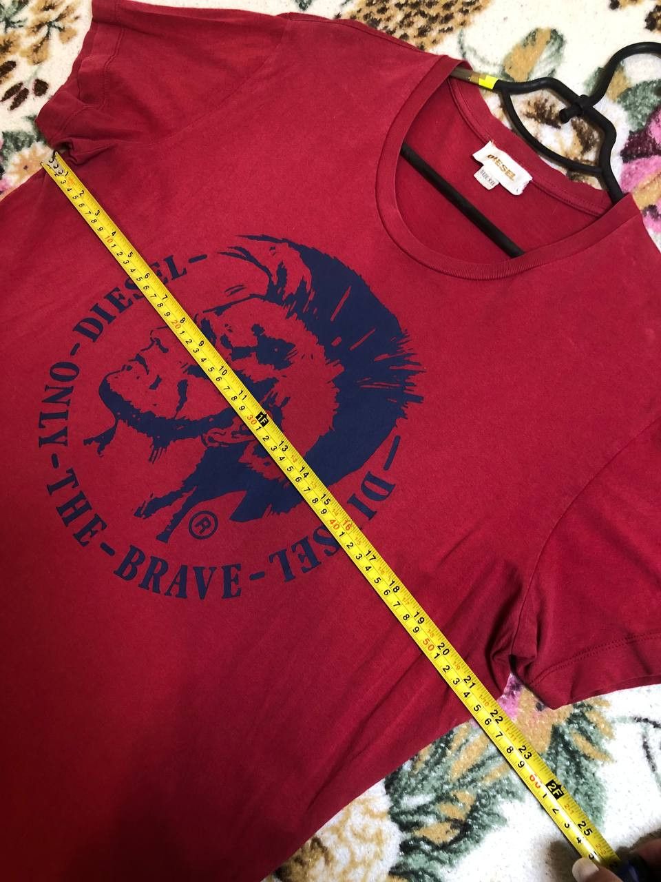 Diesel Vintage T-shirts Diesel Big Logo Only The Brave Y2K 00s Size US XXL / EU 58 / 5 - 4 Thumbnail