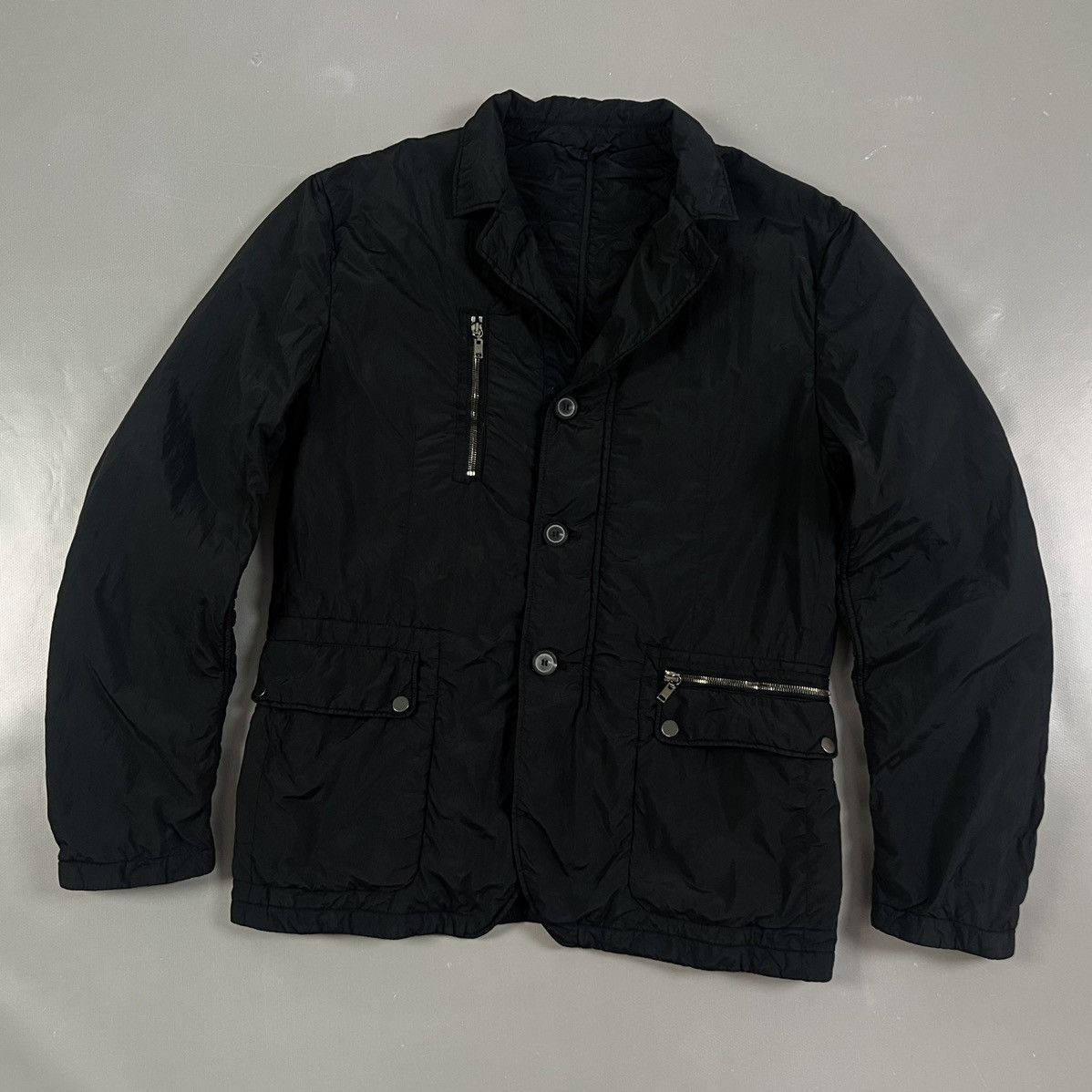 Lanvin Luxury Lanvin Shimmer Polyamide Light Jacket Man Size L Size US L / EU 52-54 / 3 - 2 Thumbnail