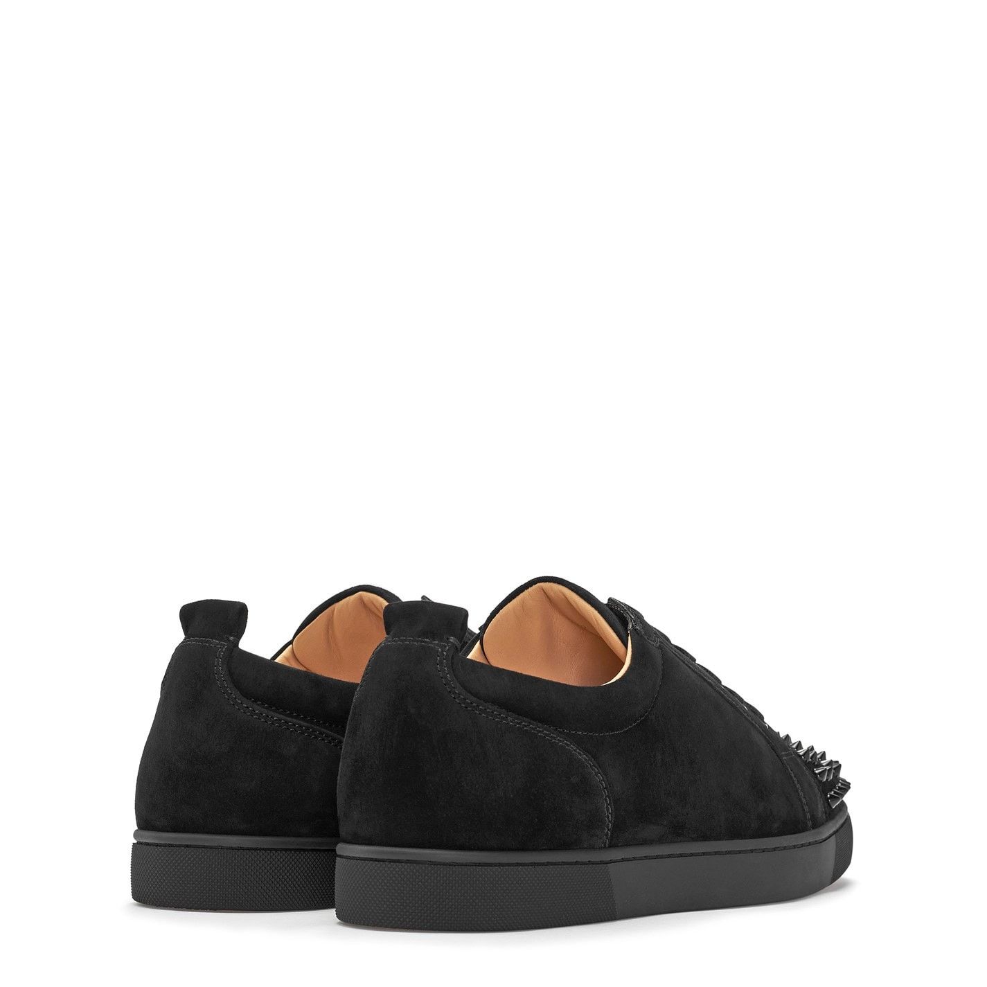 Christian Louboutin Men'S Louis Junior Spikes Suede Trainers Size US 13 / EU 46 - 5 Thumbnail