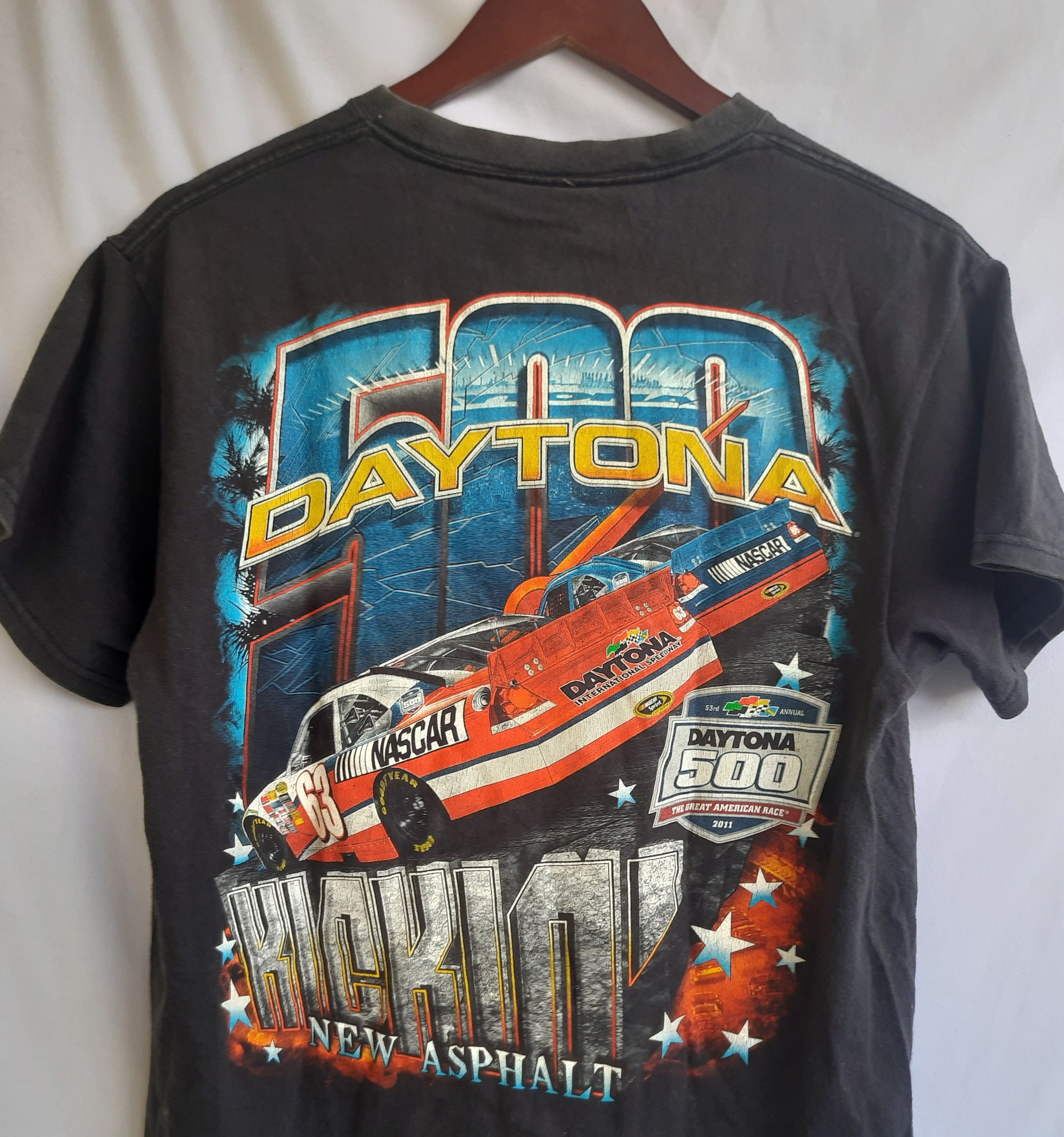 NASCAR Y2K Daytona 500 Nascar T-Shirt Faded Grunge Size US M / EU 48-50 / 2 - 1 Thumbnail