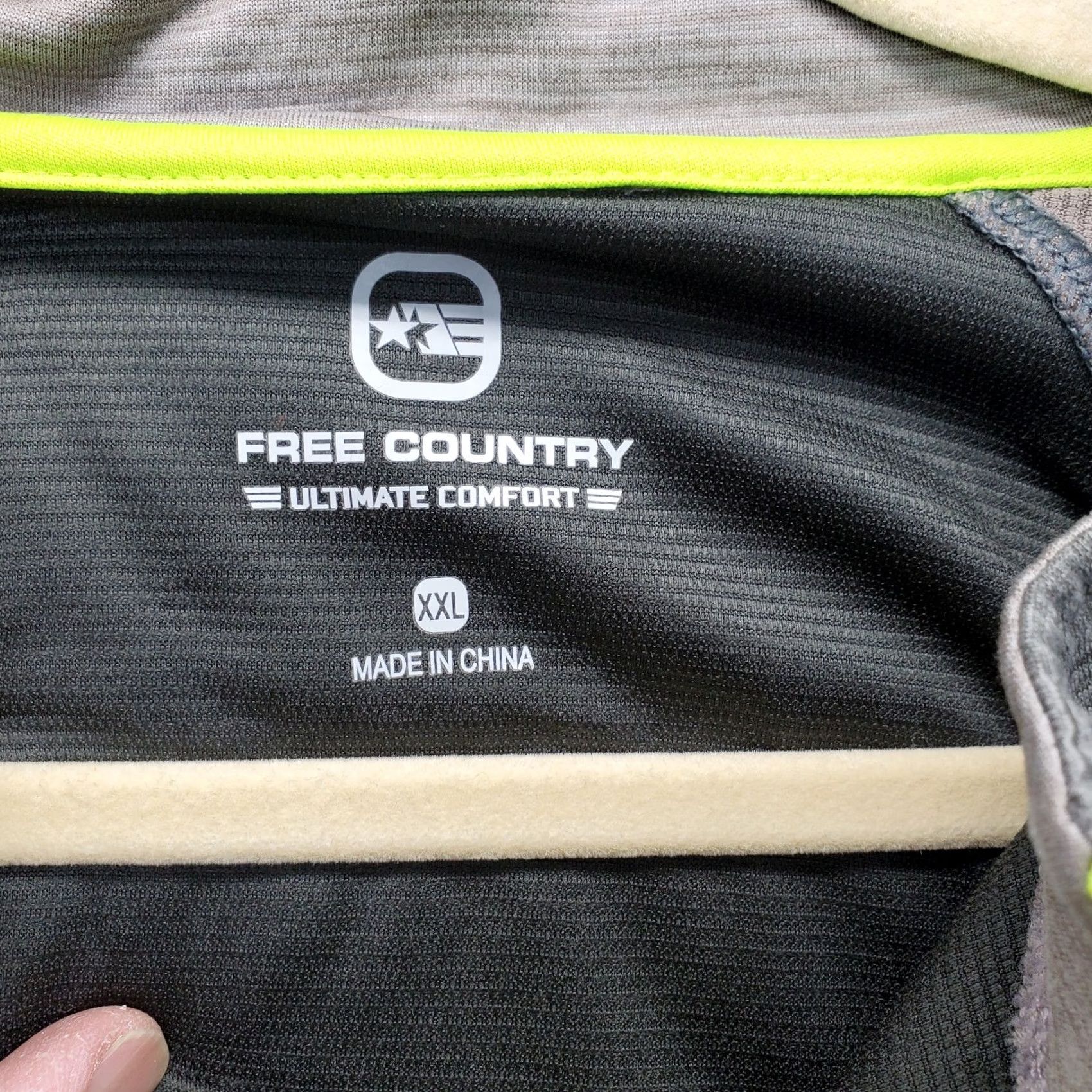 Free Country Free Country Activewear Shirt Mens XXL Multicolor Ultimate Comfort 1/4 Zip EUC Size US XXL / EU 58 / 5 - 6 Thumbnail