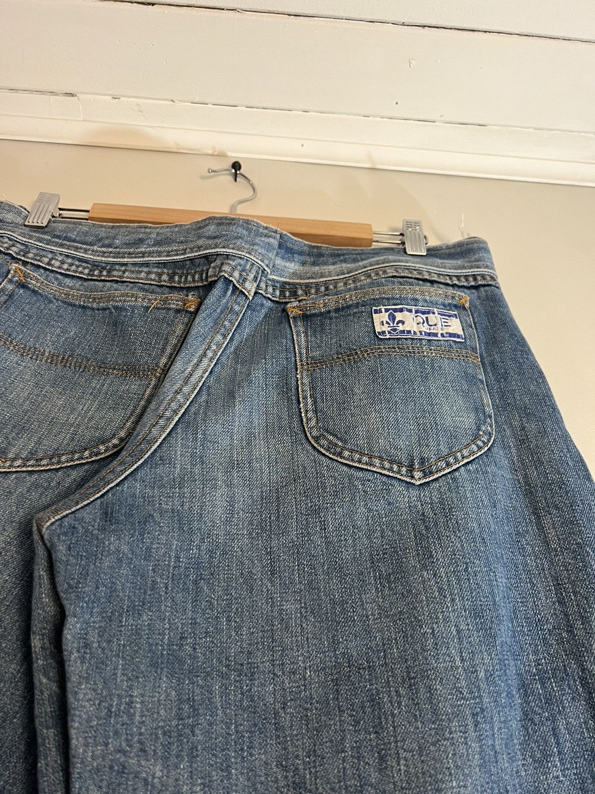 JNCO × Pelle Pelle × Southpole 🔥Ultra Baggy🔥 70s Jeans Size US 34 / EU 50 - 3 Thumbnail