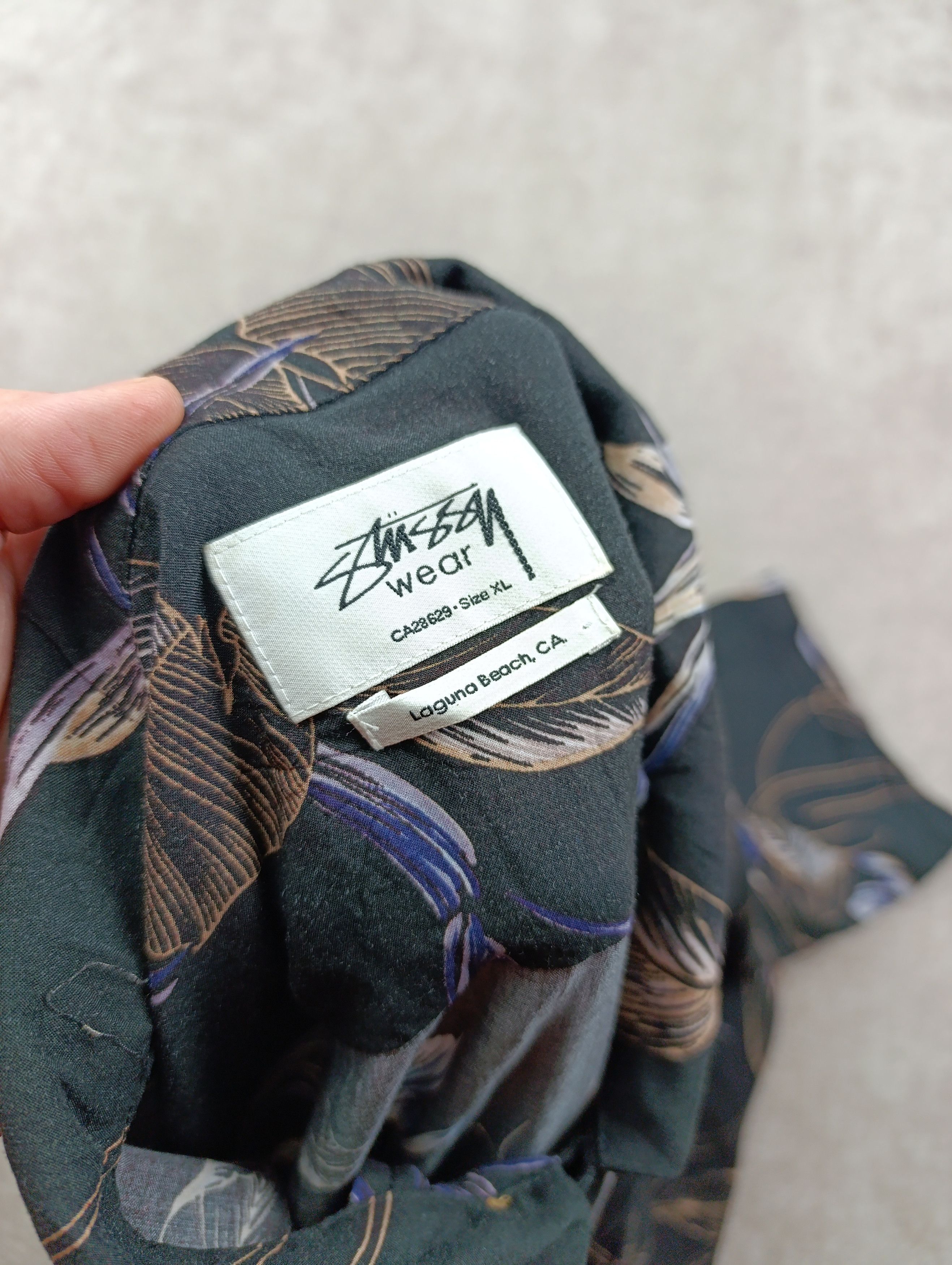 Stussy Stussy Mens Rayon (Silk) Floral Print Shirt Size US XL / EU 56 / 4 - 3 Thumbnail