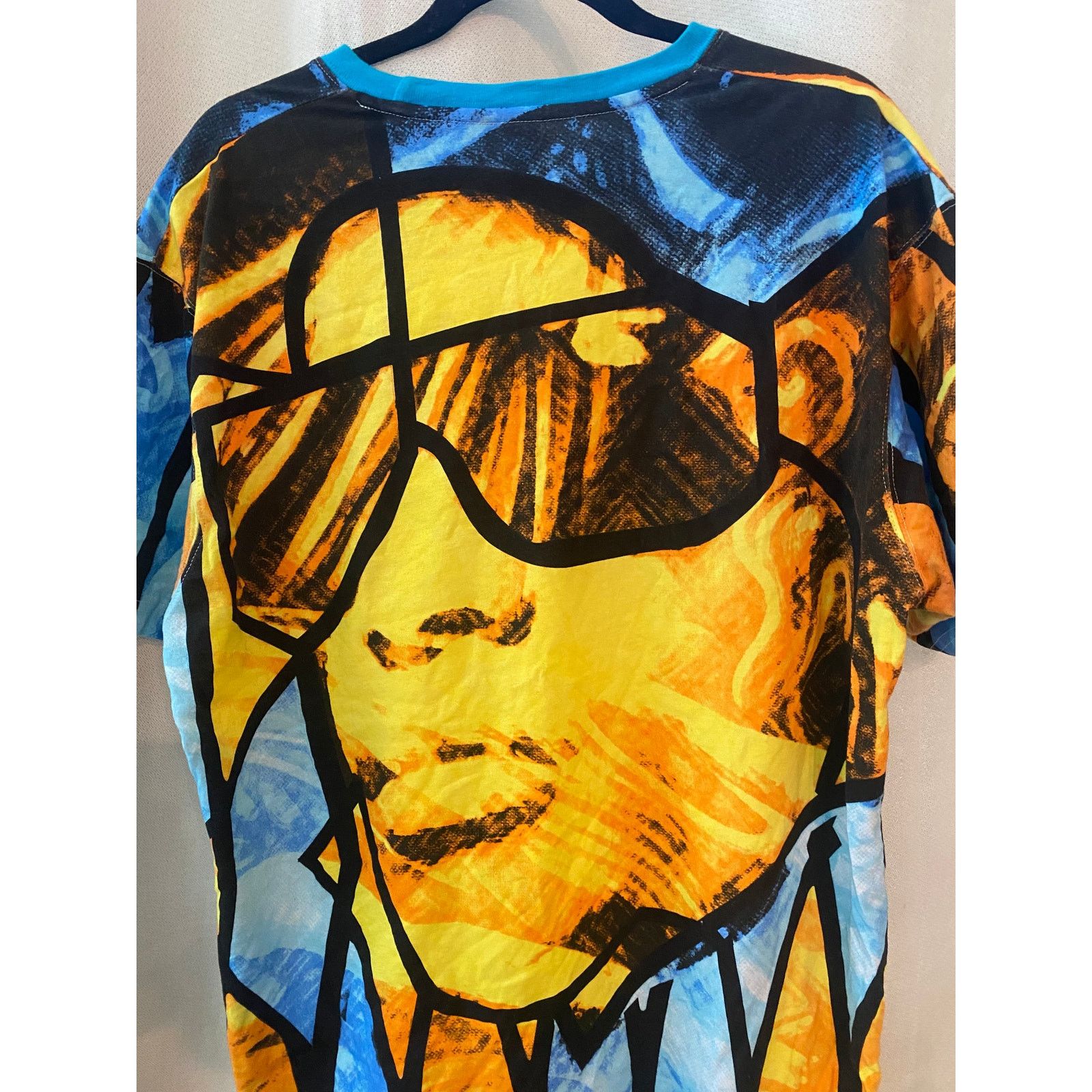 ROCKSMITH Y2K Rocksmith “Stained Glass Eazy E” S/S shirt. Size US XL / EU 56 / 4 - 7 Thumbnail