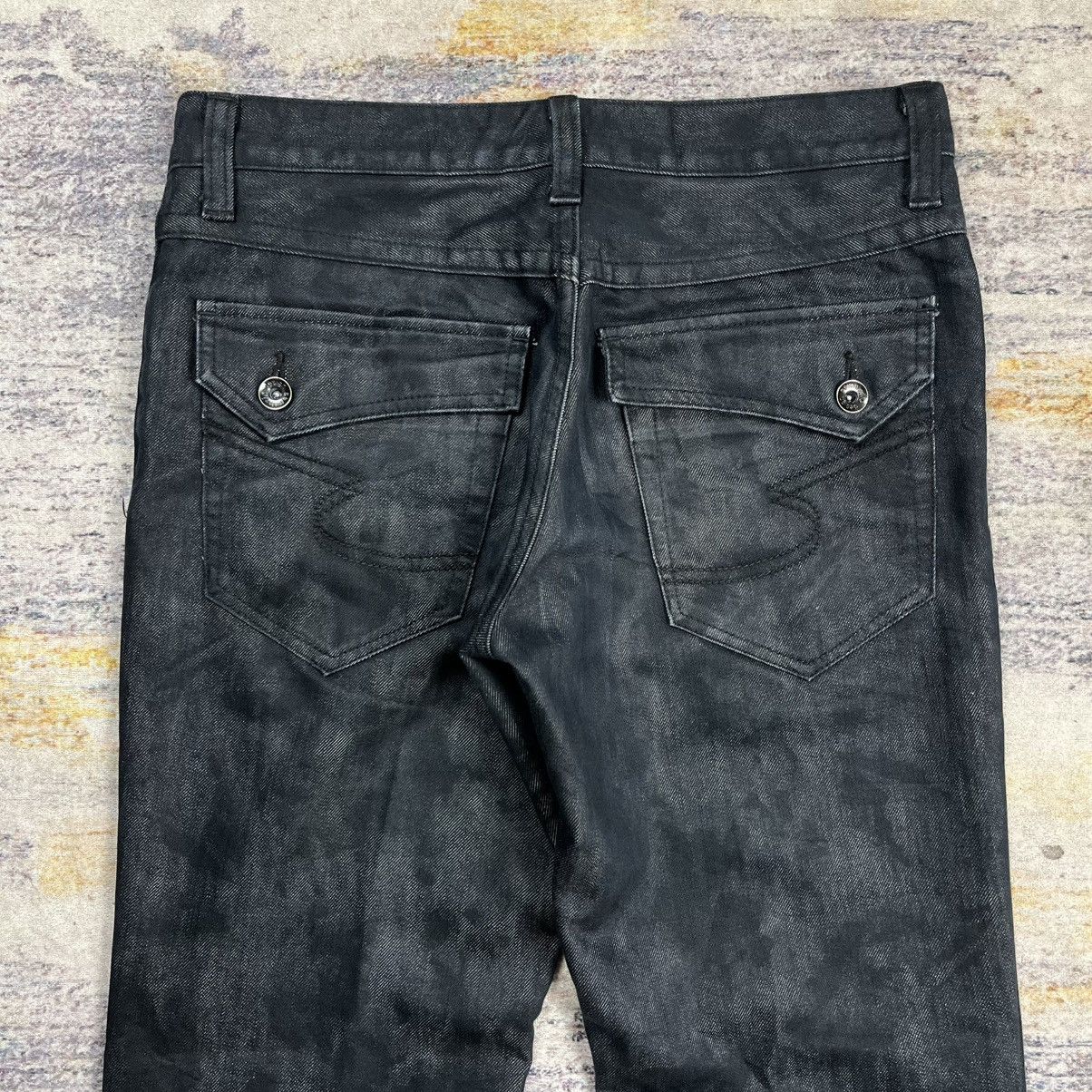 semanticdesign Semantic design acid wash boot cut denim pants vkei style Size US 31 - 4 Thumbnail