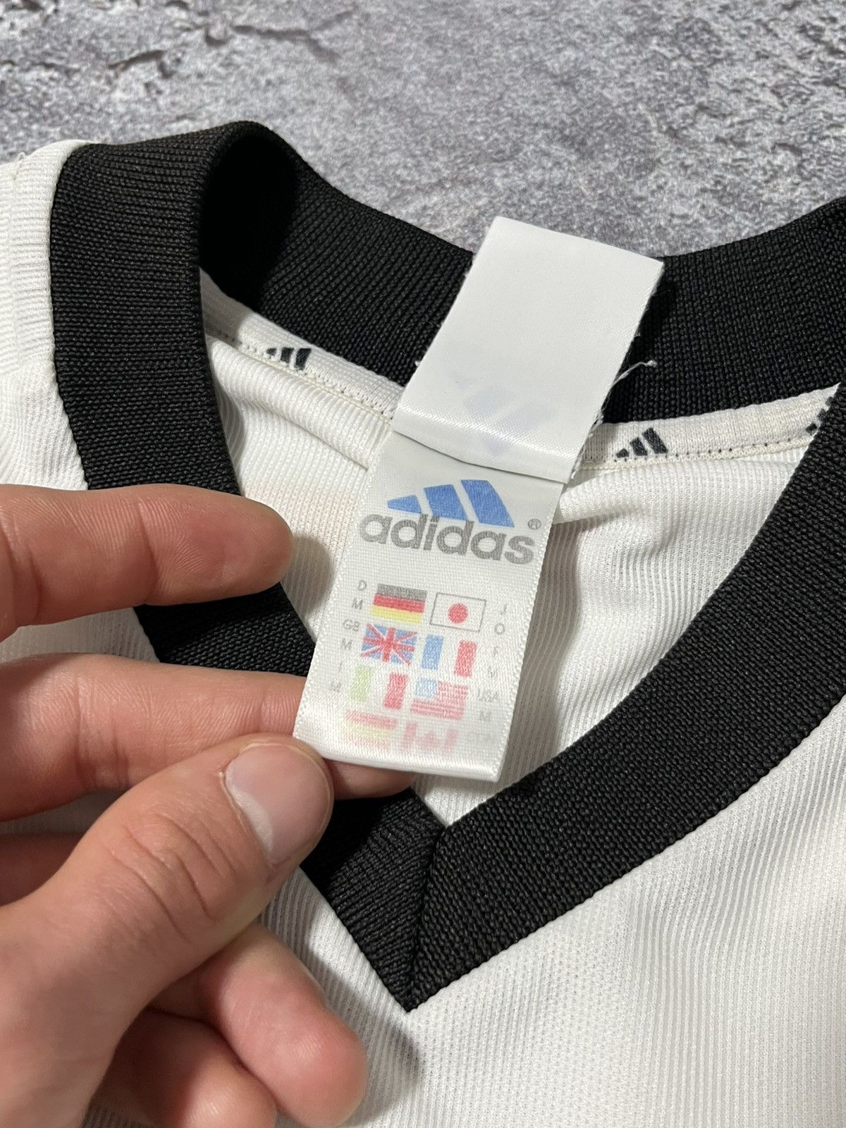 Vintage RARE Vintage 2002 Adidas Germany Jersey Shirt Size US M / EU 48-50 / 2 - 7 Thumbnail