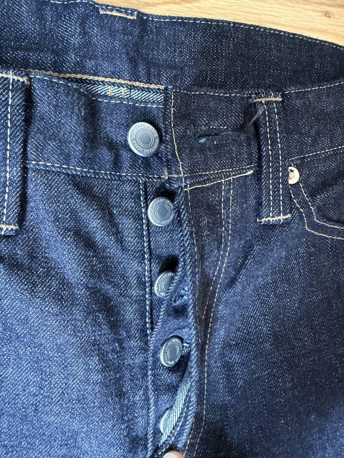 Momotaro Jeans Momotaro Classic Straight Denim Jeans Size US 30 / EU 46 - 3 Thumbnail