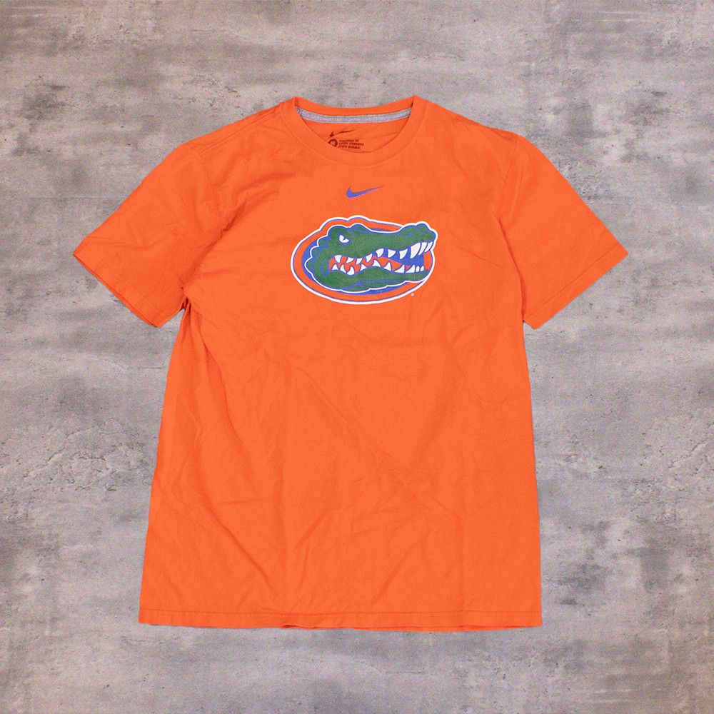NCAA × Nike Nike Center Swoosh Florida Gators Orange T-shirt Size US S / EU 44-46 / 1 - 1 Thumbnail