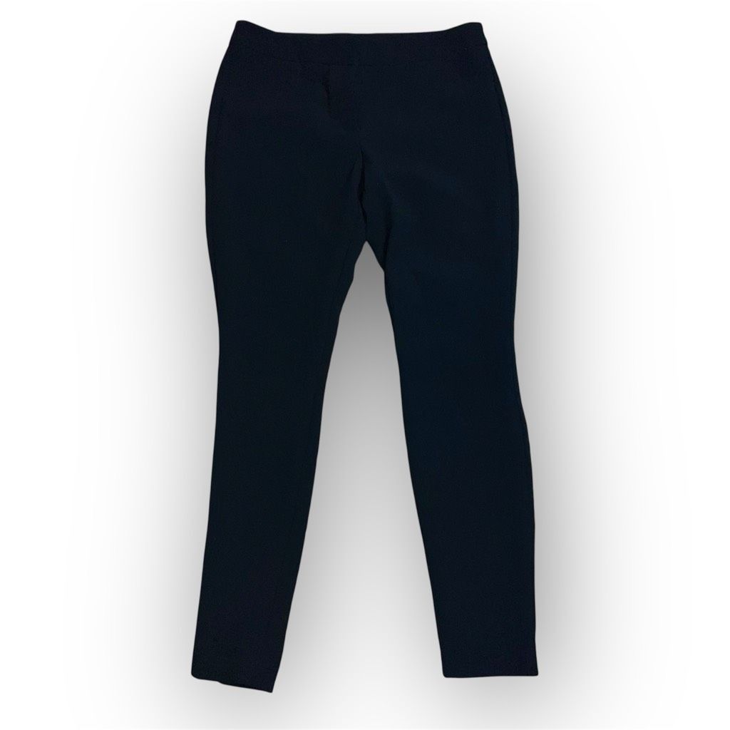 Worthington Worthington Black Slim Leg Trousers Fitted Pants, Profession Size 28" / US 6 / IT 42 - 1 Thumbnail
