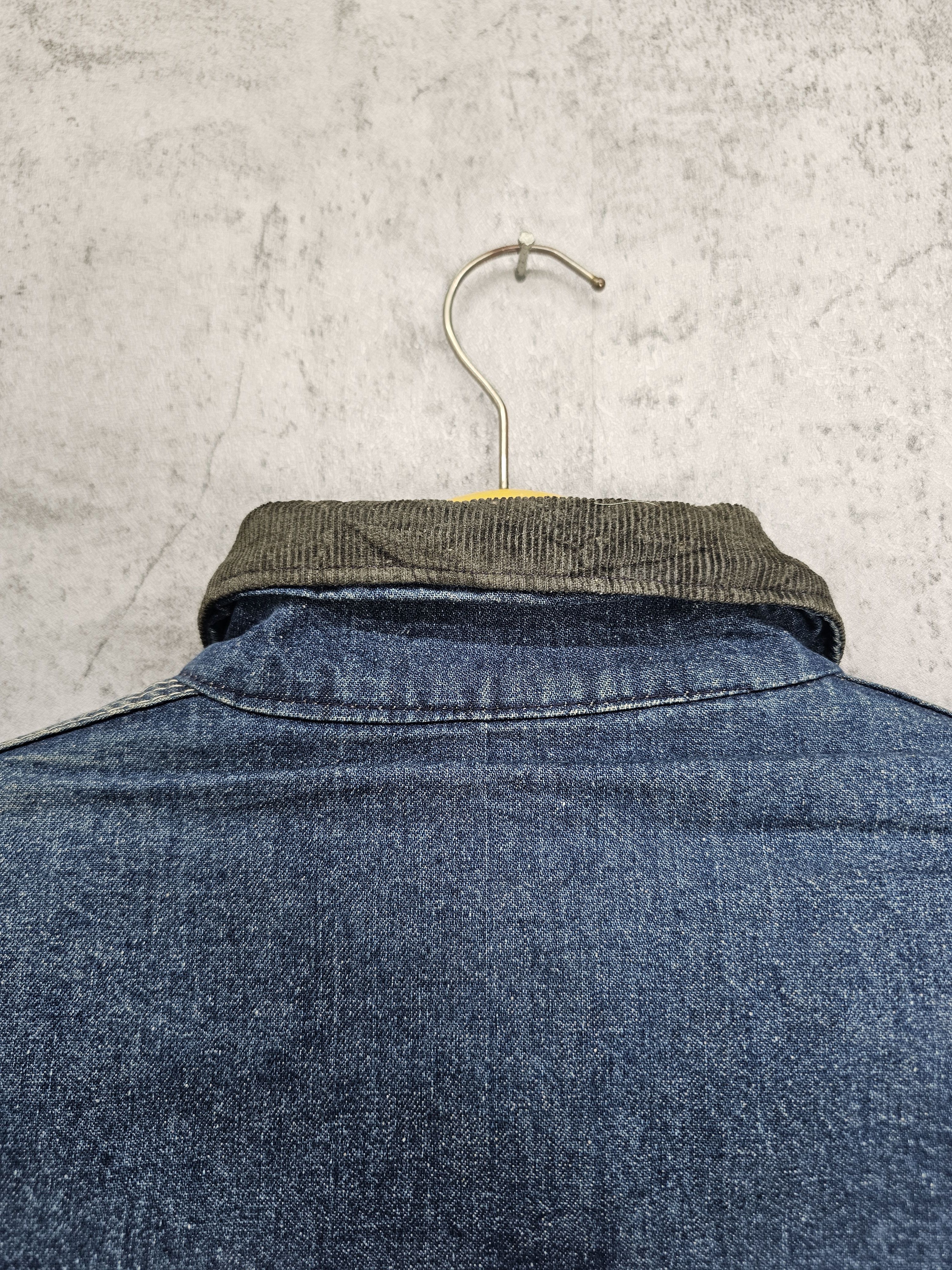 Sears Vintage 80's SEARS Work Outerwear Wool Denim Jacket J0077 Size US M / EU 48-50 / 2 - 6 Thumbnail