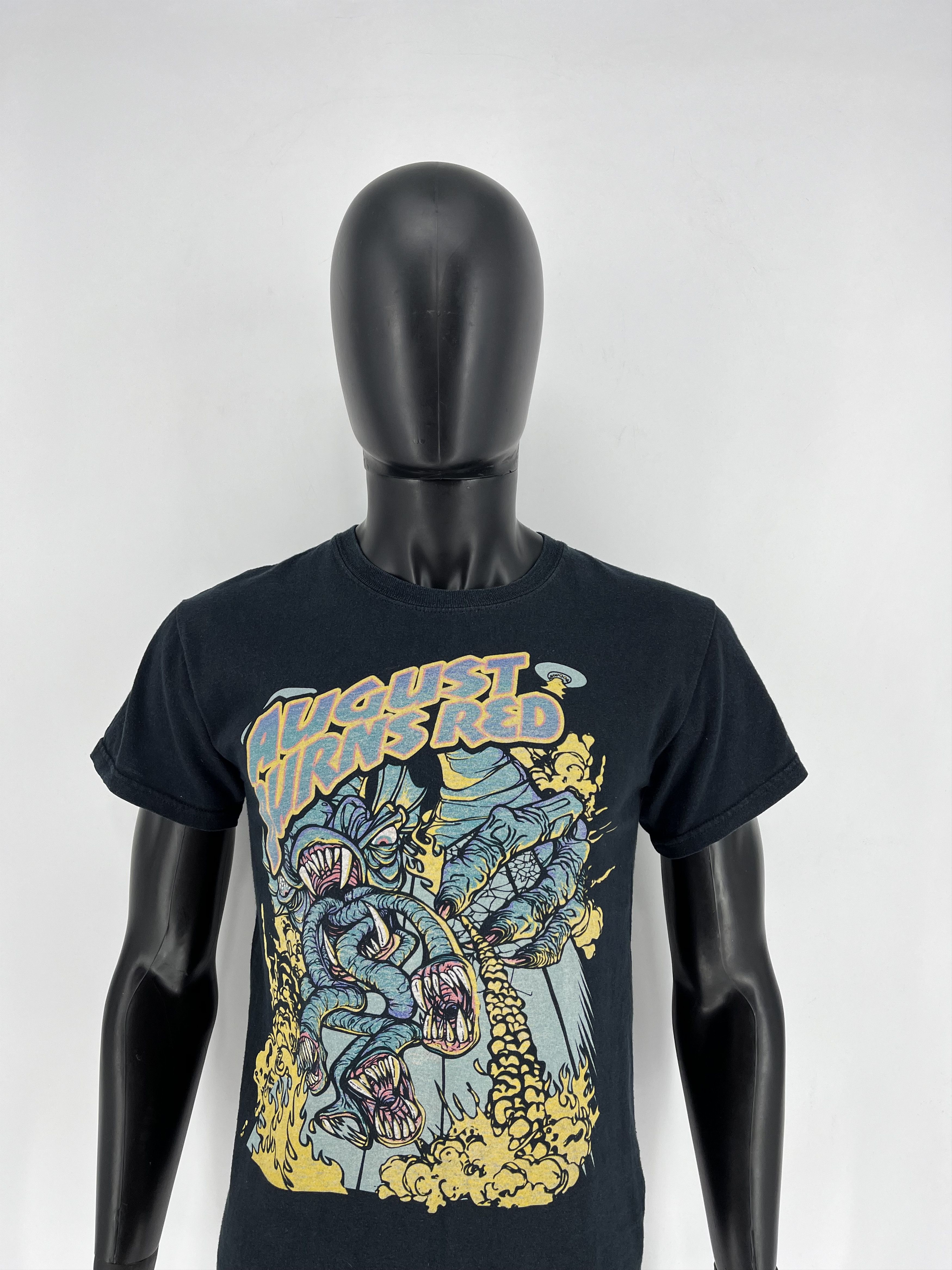 Band Tees × Vintage Vintage Y2K August Burns Red Monsters T Shirt Size US S / EU 44-46 / 1 - 1 Thumbnail