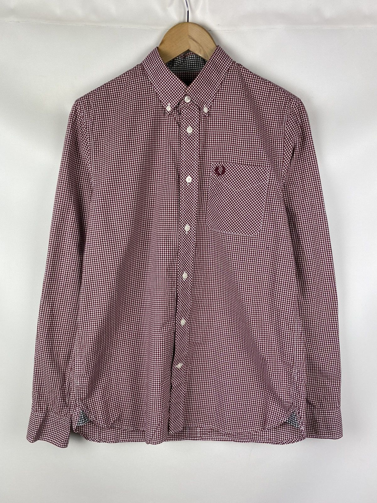 Fred Perry Fred Perry Men’s Long Sleeve Plaid Button Up Shirt Size M Size US M / EU 48-50 / 2 - 1 Thumbnail