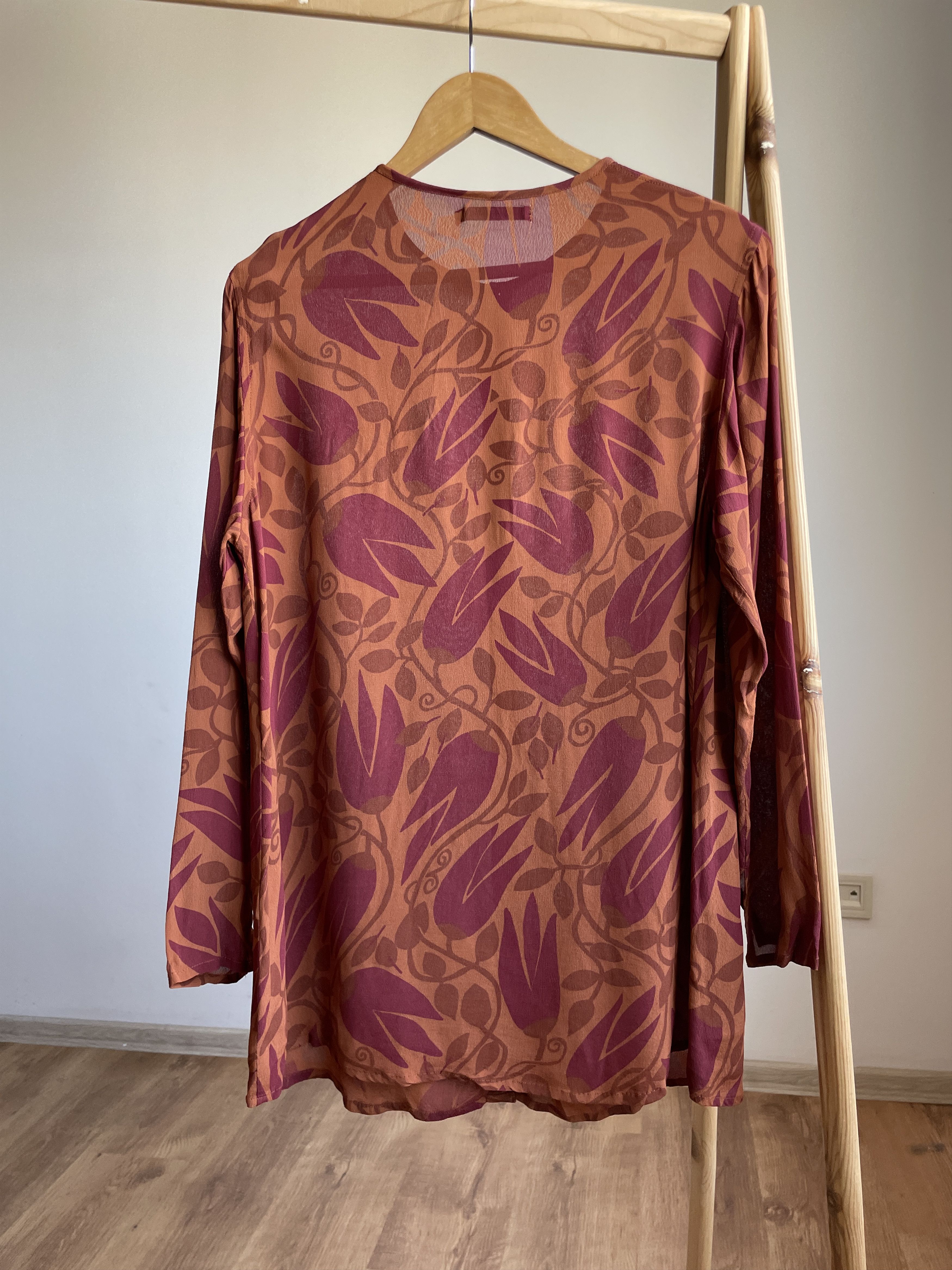 Gudrun Sjoden Gudrun Sjoden Floral Viscose Blouse Size S Size S / US 4 / IT 40 - 2 Thumbnail