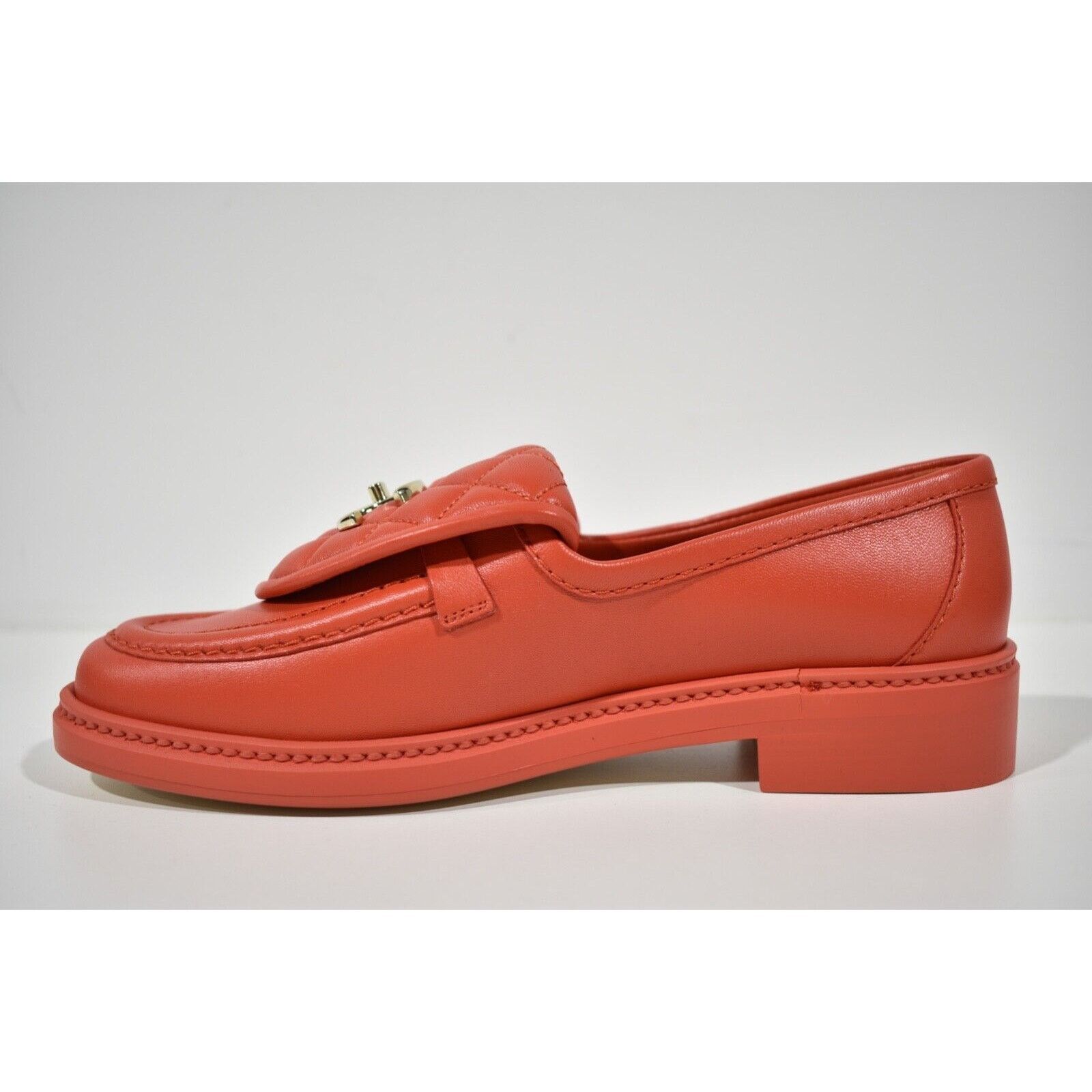 Chanel Chanel Flap Turnlock CC Logo Mule Slip On Flat Loafer 37 Size US 7 / IT 37 - 9 Thumbnail