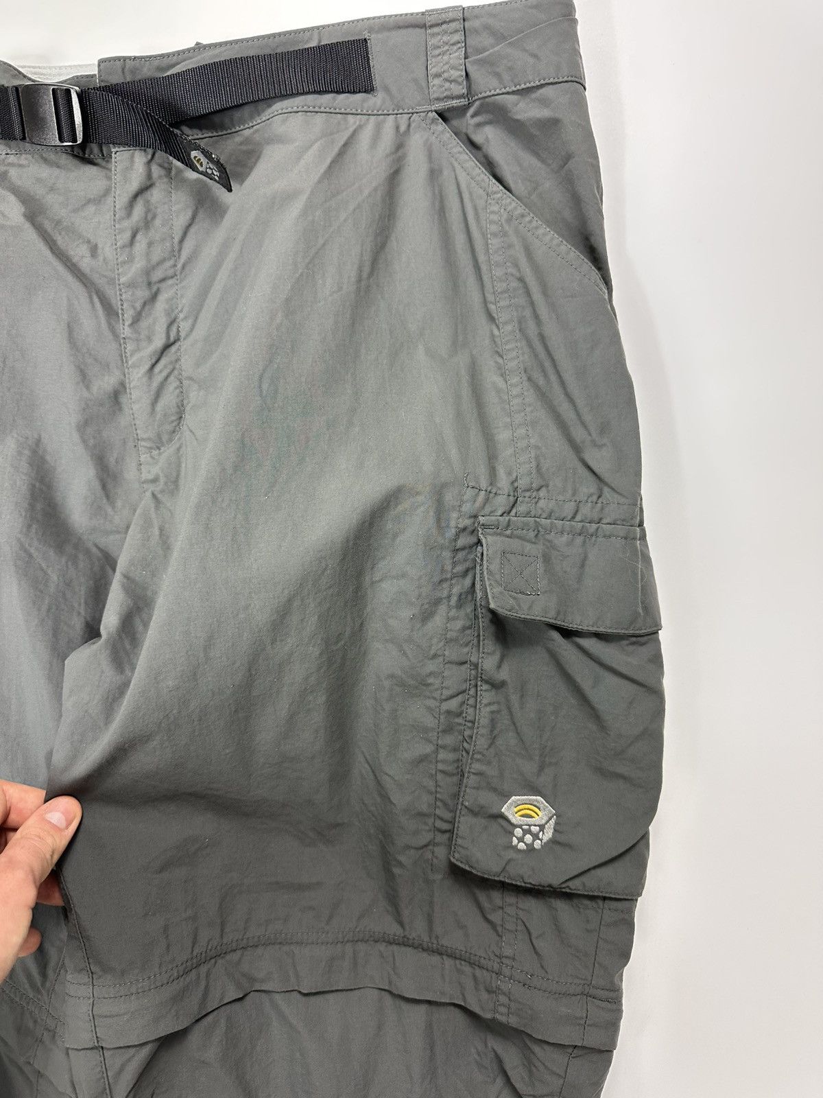 Mountain Hardwear Mountain Hardwear Belted Outdoor Pants Gray XL Size US 34 / EU 50 - 7 Thumbnail