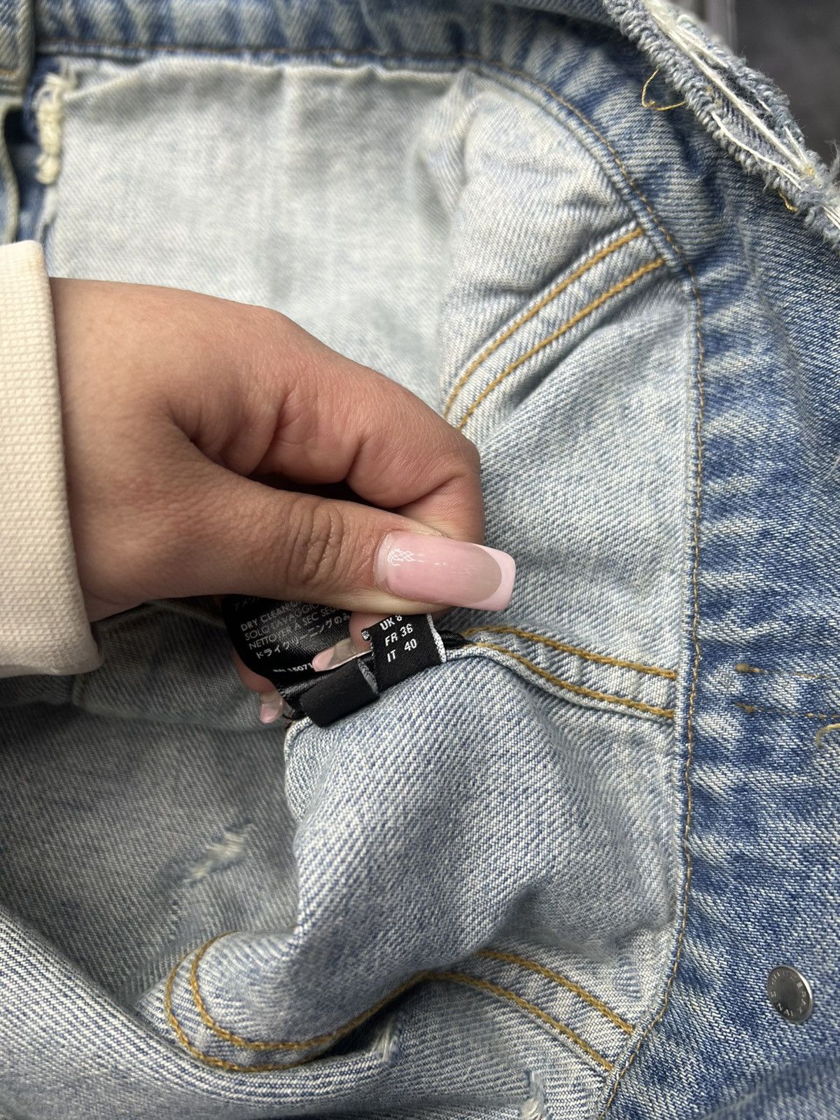 Amiri Amiri Hollywood Jean Jacket Size US S / EU 44-46 / 1 - 15 Thumbnail