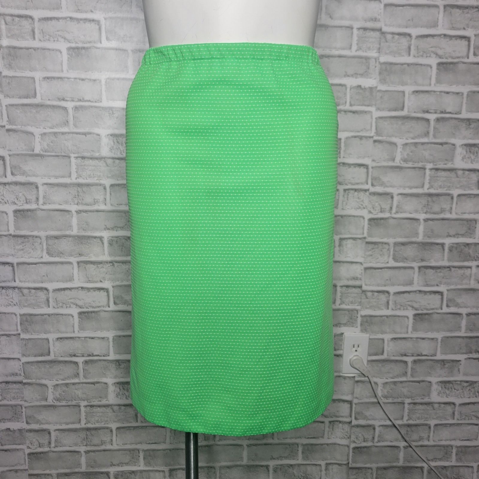 Vintage Vintage Neon Green/White Plaid & Polka Dot 3 Piece Set Size 34" / US 12 / IT 48 - 7 Thumbnail
