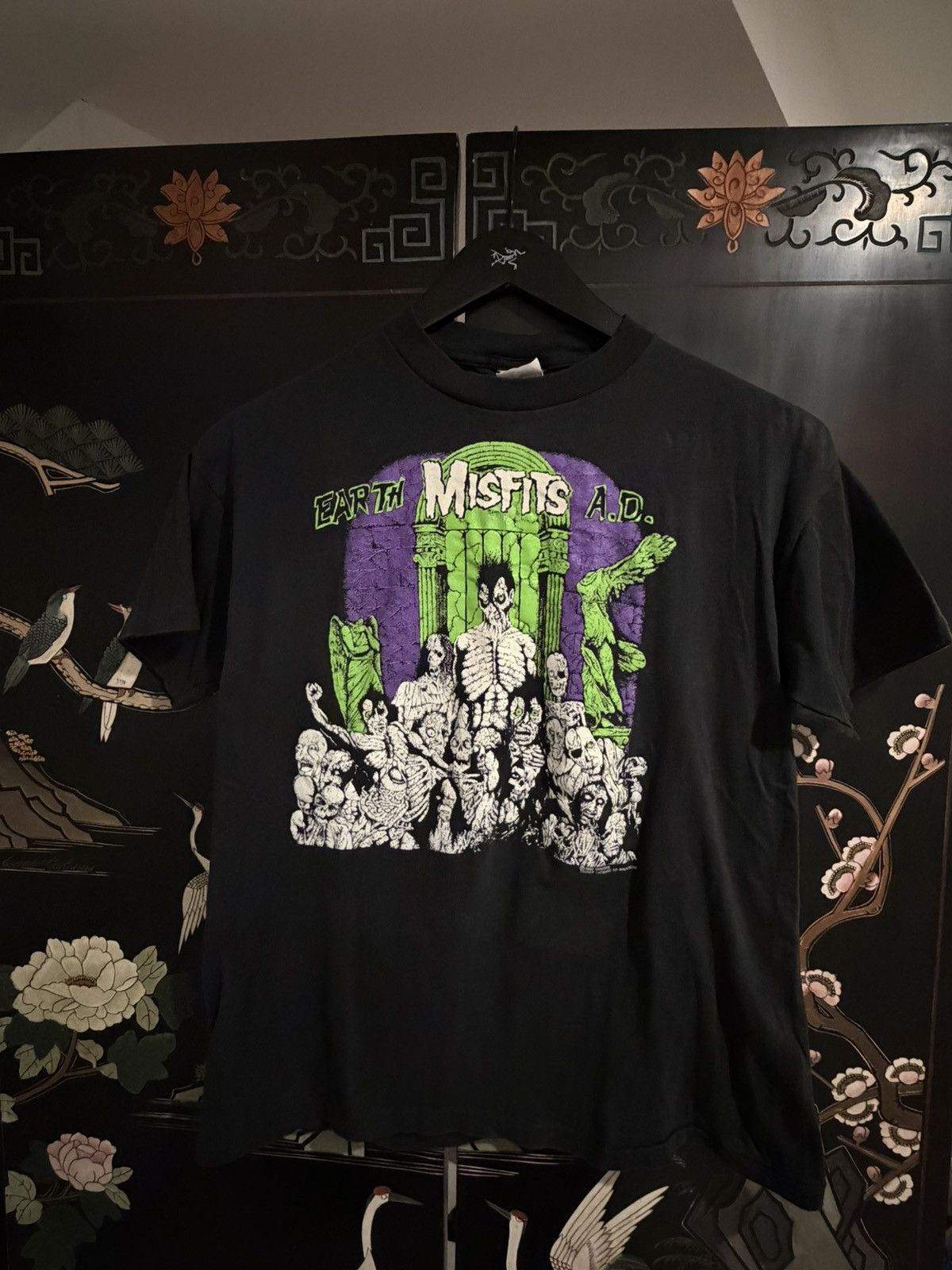 Vintage Vintage misfits shirt Size US XL / EU 56 / 4 - 1 Thumbnail