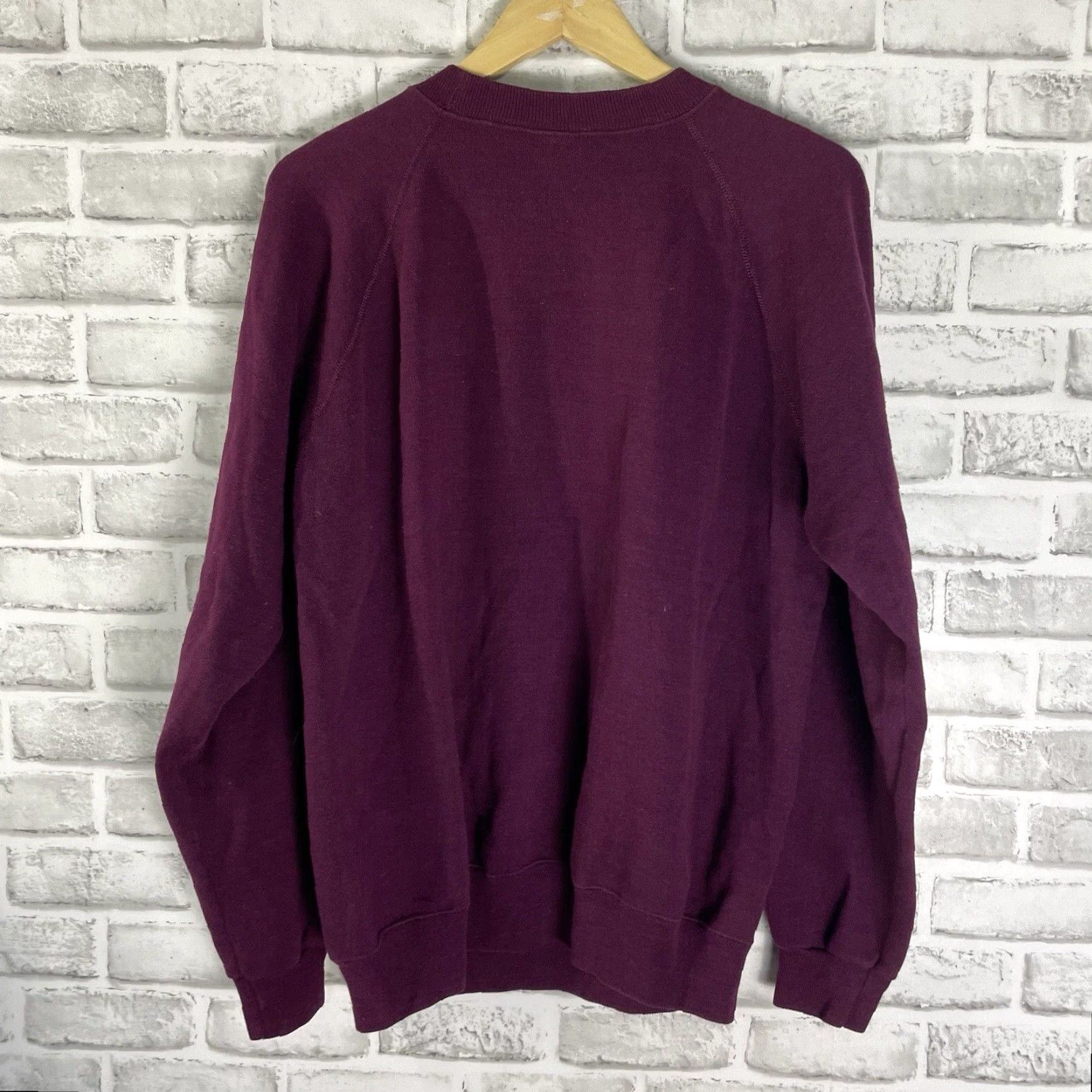 Hanes VINTAGE Hanes Sports Hoodie Men Large Red Pullover 90s Theater USA Size US L / EU 52-54 / 3 - 5 Thumbnail