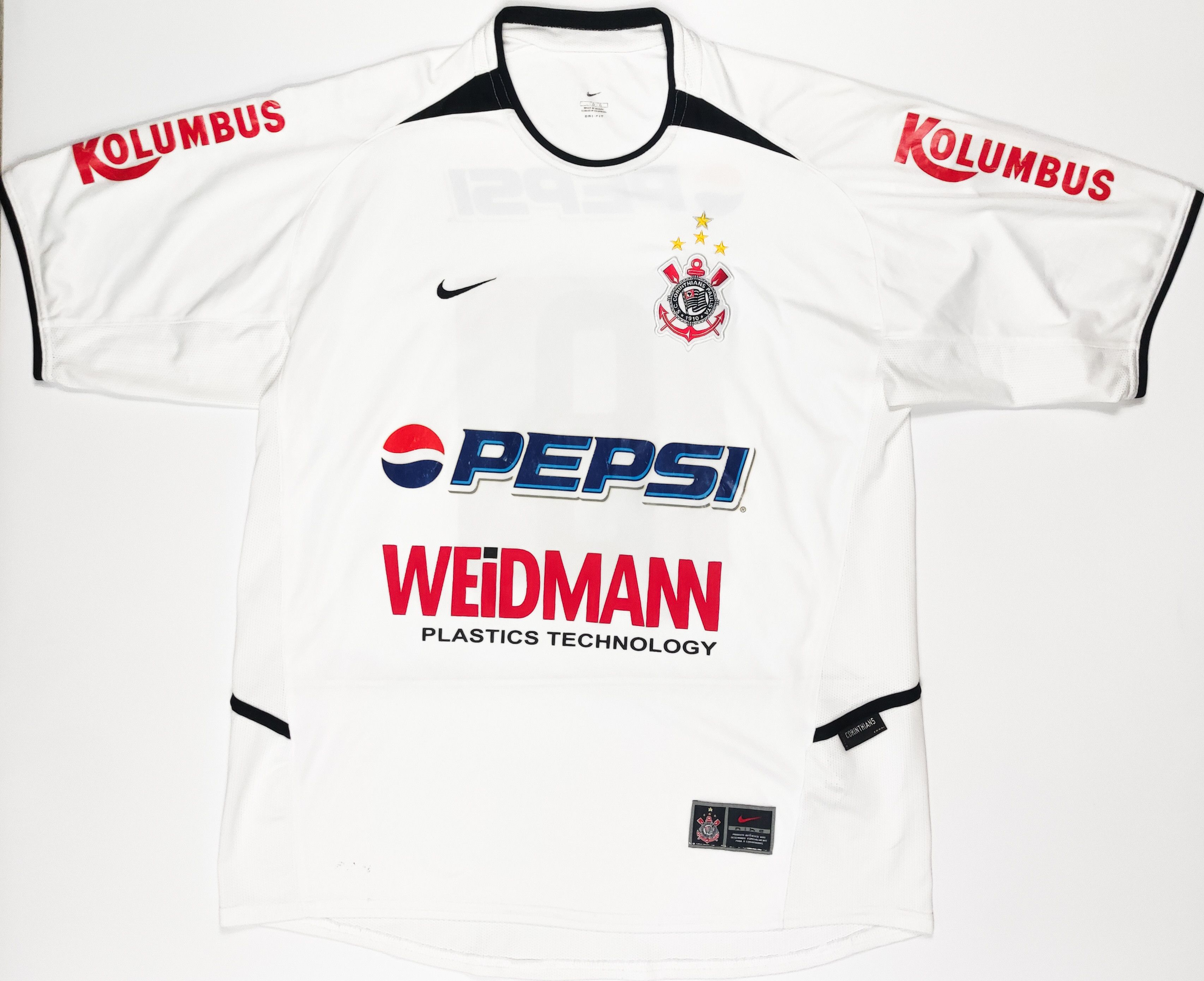 【US規格】希少 ナイキ CORINTHIANS PEPSI サッカーシャツ 白 Corinthians Jersey | Grailed