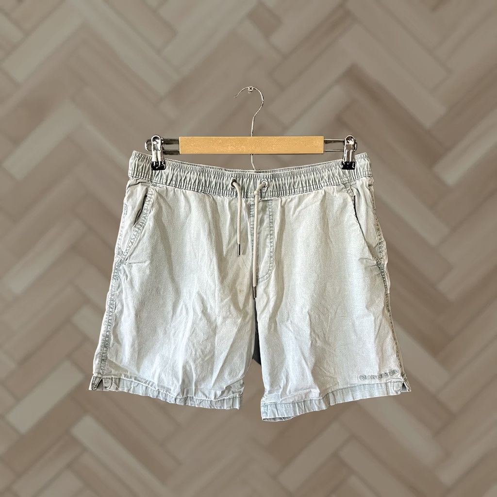 Quiksilver Quiksilver Mens Blue Outdoor Chino Shorts Medium Size US 31 - 1 Thumbnail
