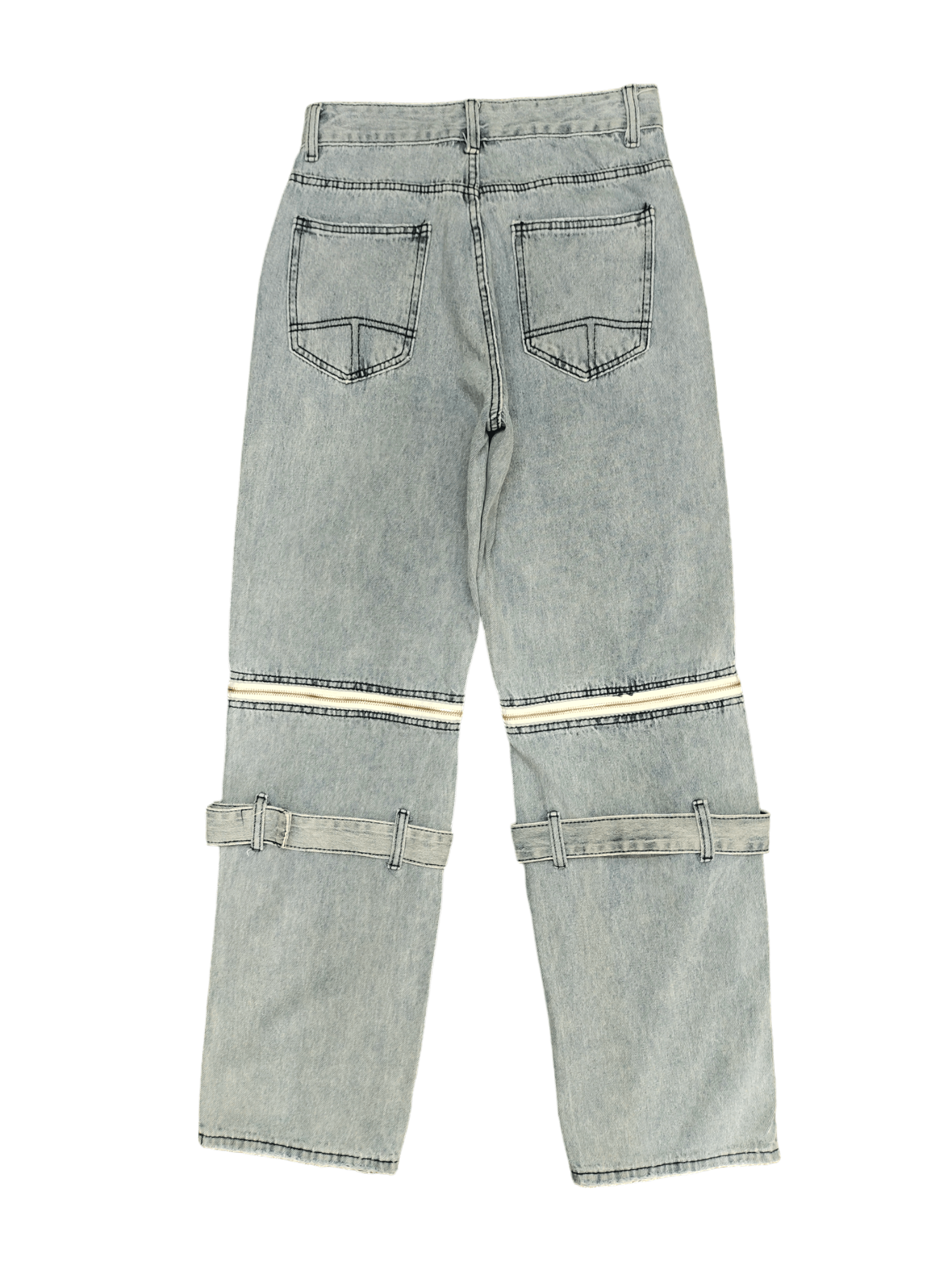 Hysteric Glamour Japanese Brand Bondage Seditionaries Denim Pants Hysterics Size US 28 / EU 44 - 10 Thumbnail