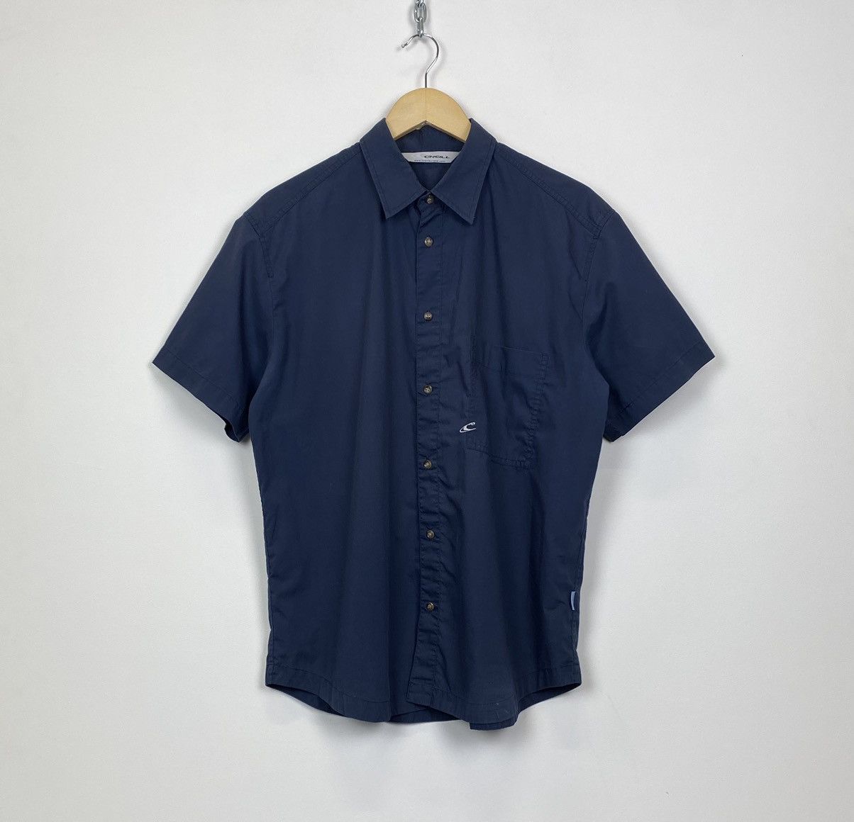 O'Neill Vintage O’Neill Surf Shirt Short Sleeve Men’s Blue Surf Y2K Size US L / EU 52-54 / 3 - 3 Thumbnail