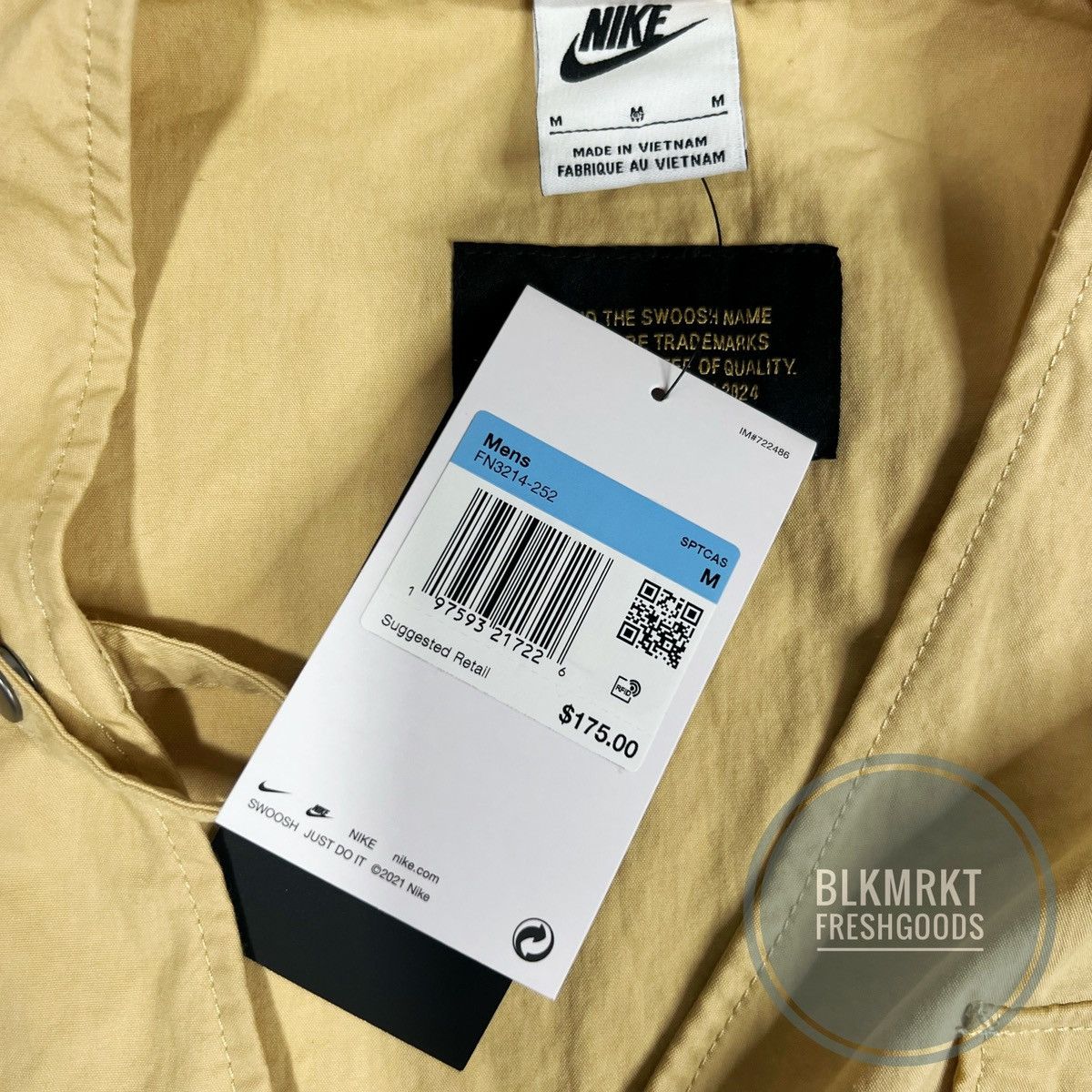 Nike Nike Life Utility Vest Sesame M Size US M / EU 48-50 / 2 - 4 Thumbnail