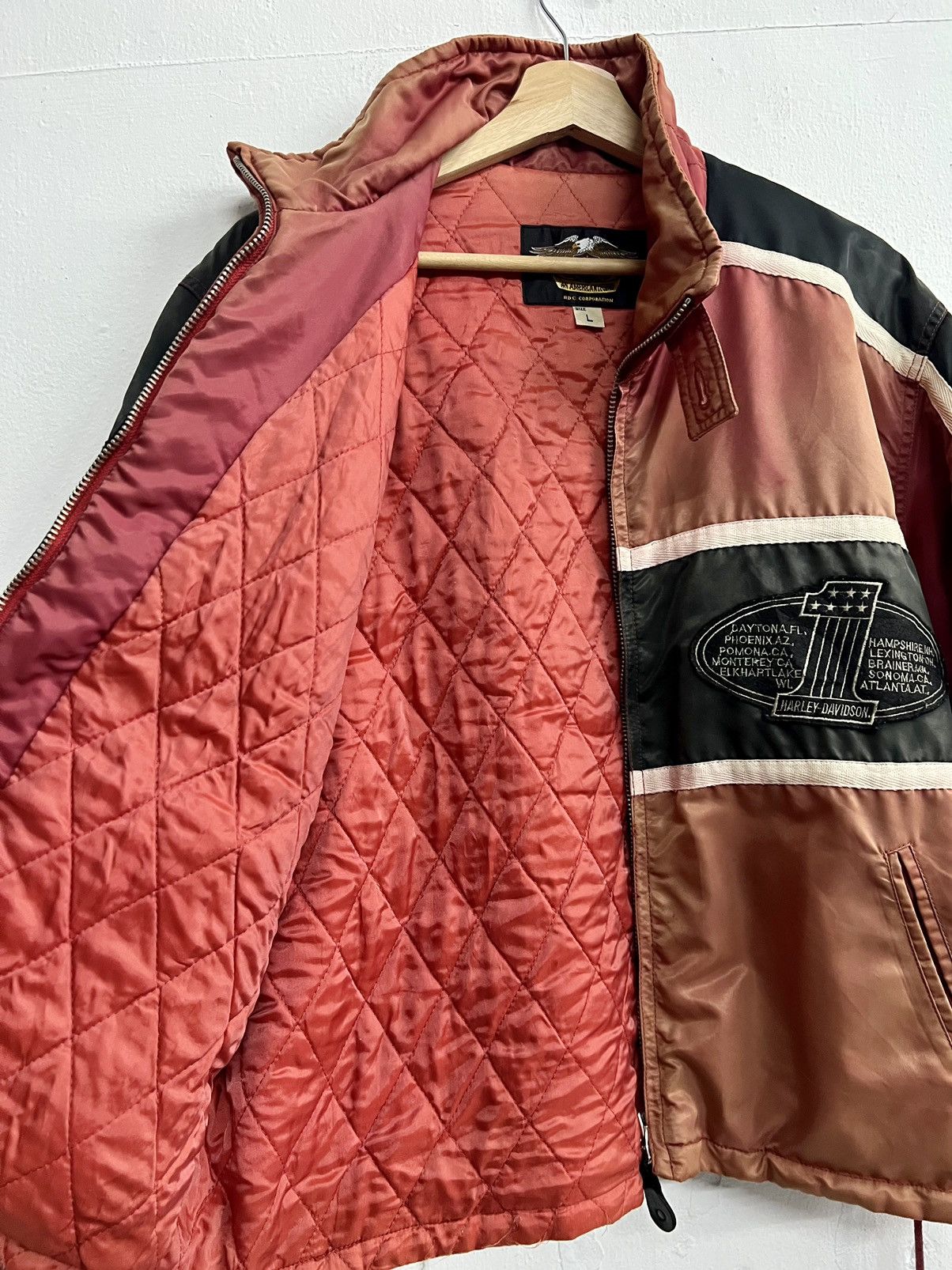 Harley Davidson × Vintage Vintage Harley Davidson Racing AMA National Jacket Size US L / EU 52-54 / 3 - 13 Thumbnail
