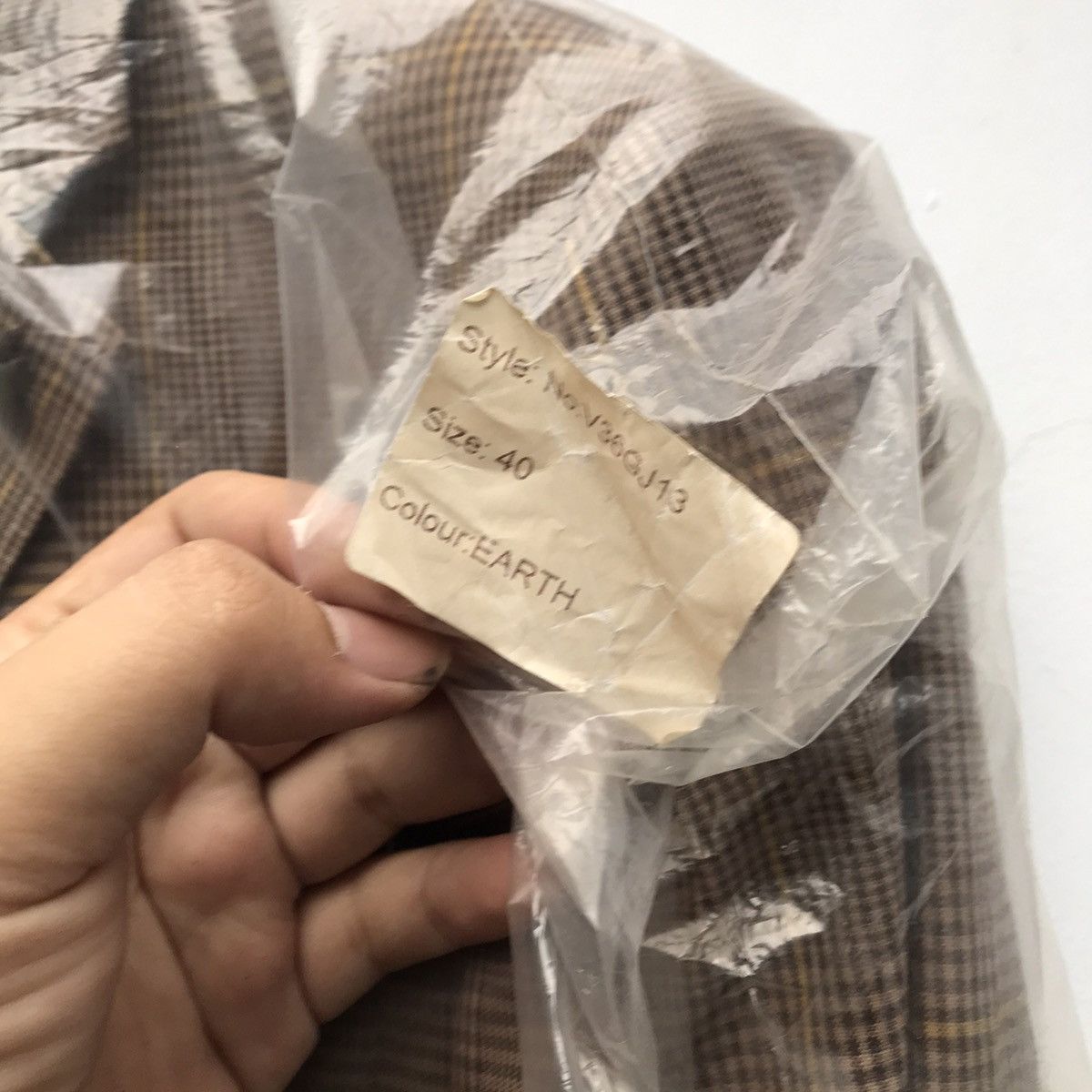 Gabicci × Lambretta Gabicci Italy Vintage Mens Checked Tailored Jacket Button Up Size 40R - 2 Thumbnail