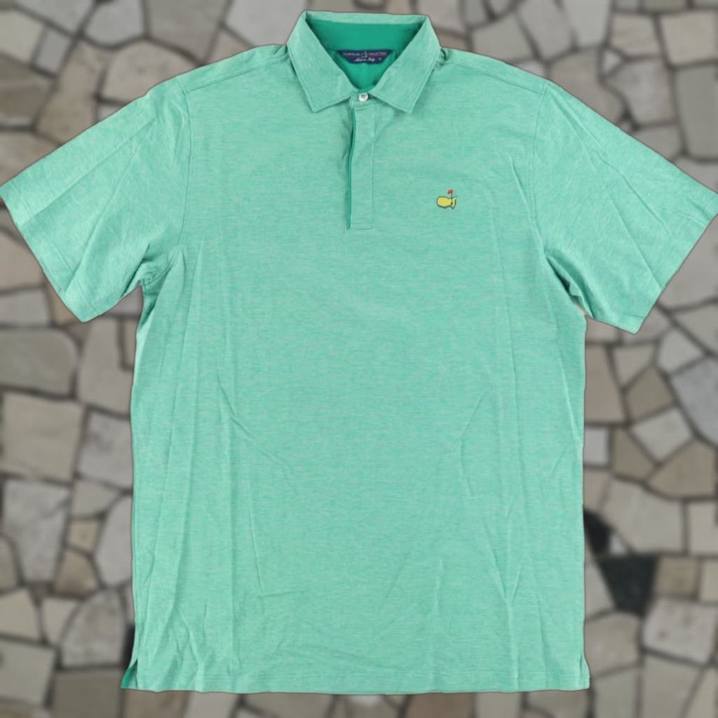 Vintage Masters Clubhouse Collection Stretch Polo Shirt Green Men's XL Shirt Size US XL / EU 56 / 4 - 1 Thumbnail