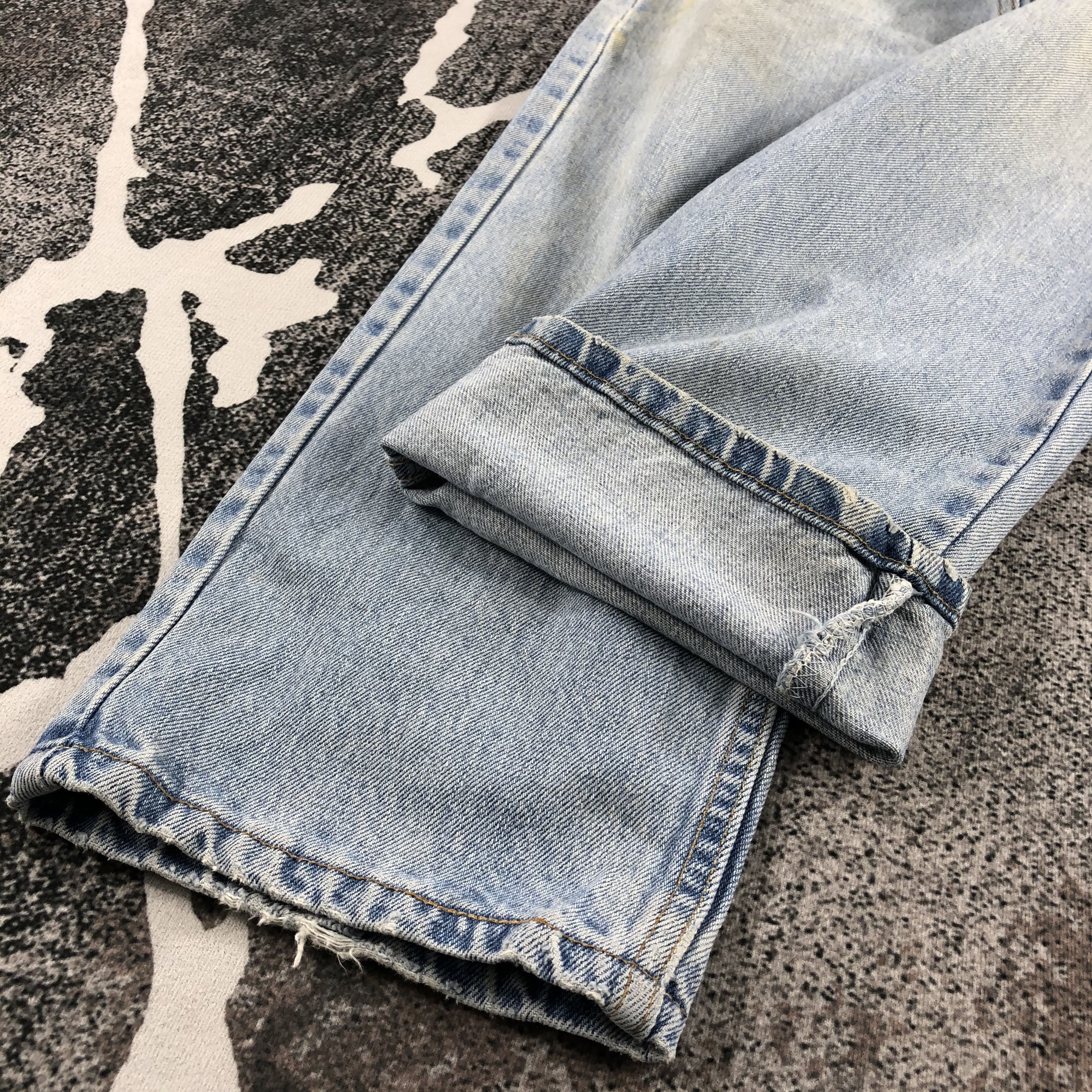 Levi's Vintage Levi's 505 Jeans Medium Wash Denim KJ798 Size US 32 / EU 48 - 6 Thumbnail