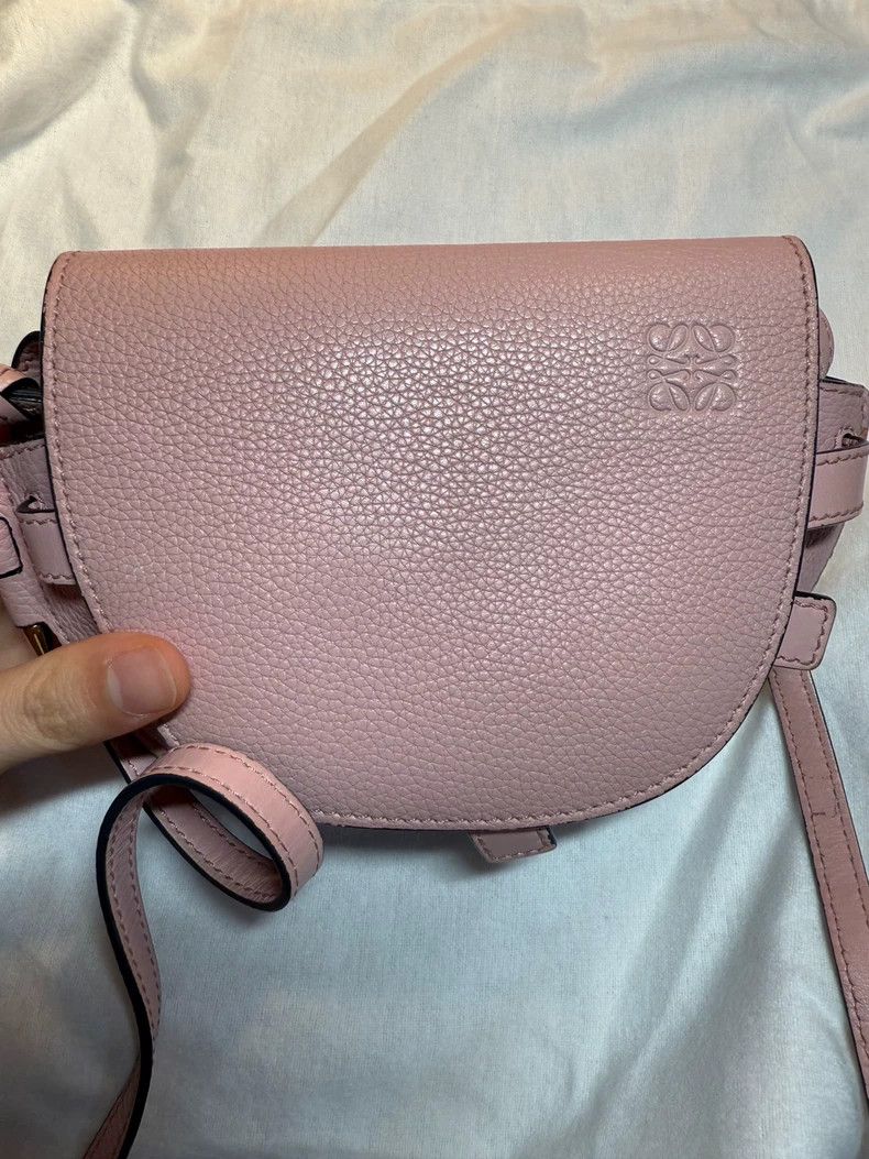 Loewe loewe Minigate leather pink bag 2503-Nextarrow Size ONE SIZE - 9 Thumbnail