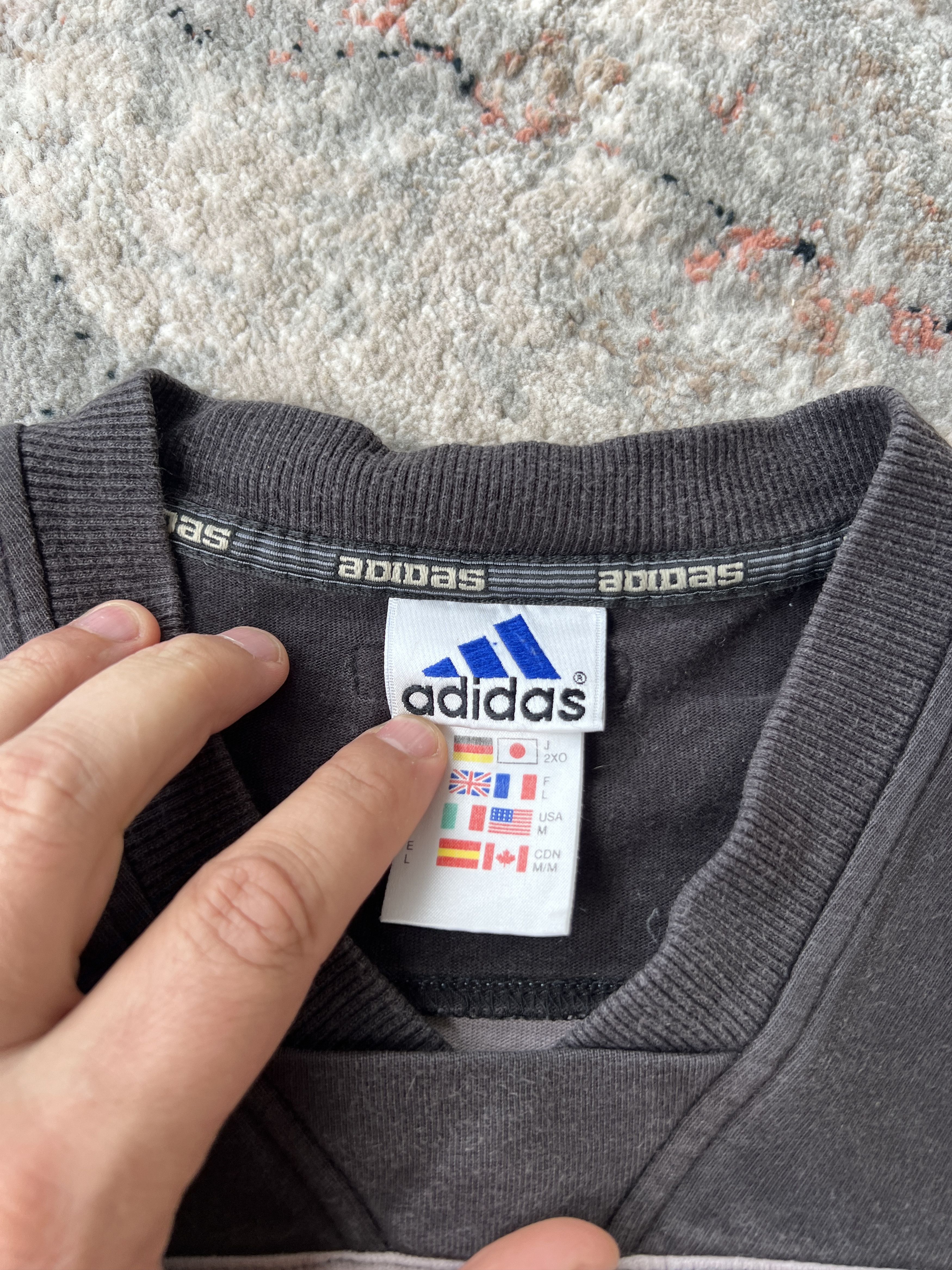 Adidas × Vintage Adidas Vintage Long Sleeve Size US M / EU 48-50 / 2 - 4 Thumbnail